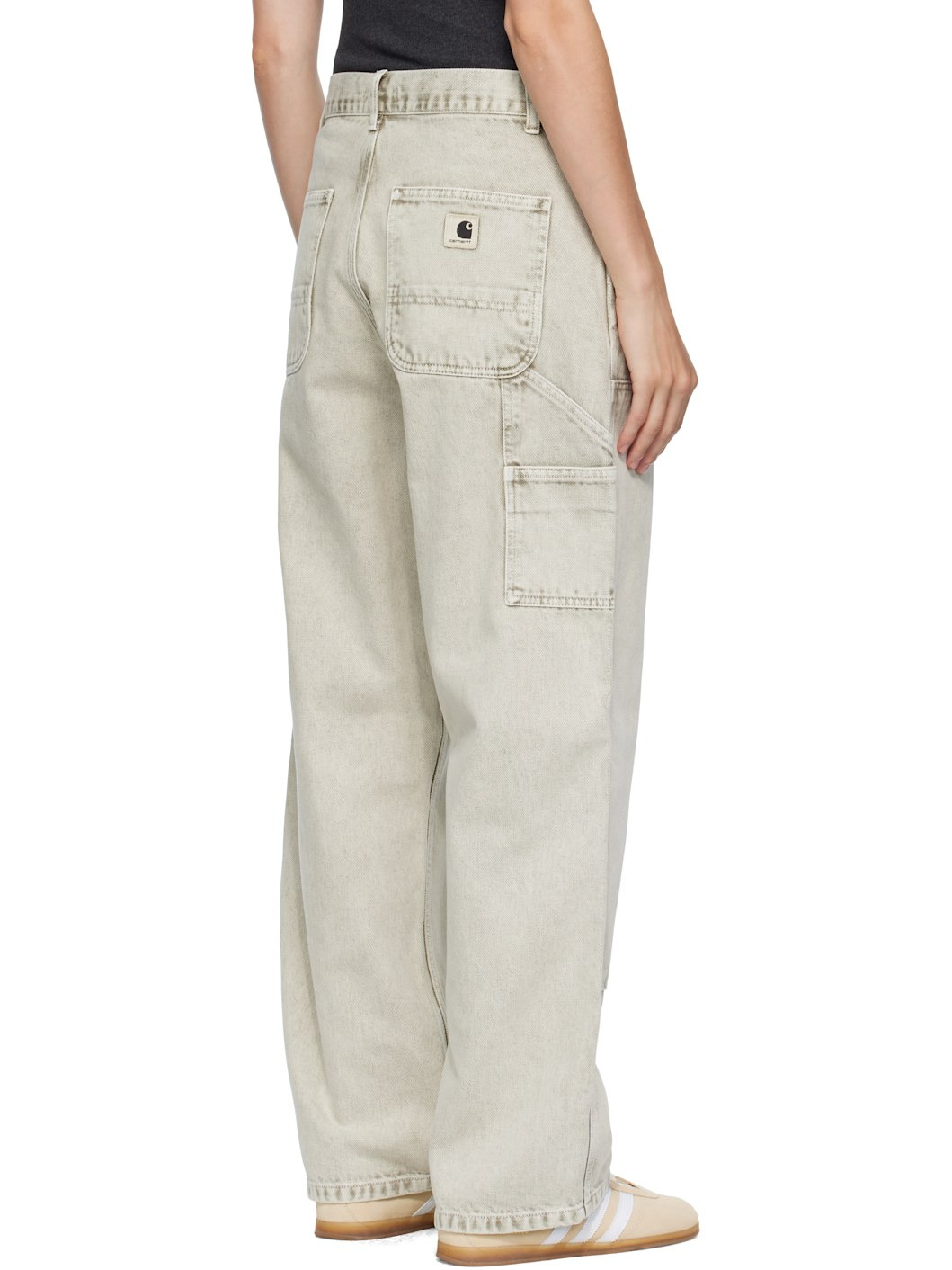 Gray Brandon Double Knee Jeans - 3