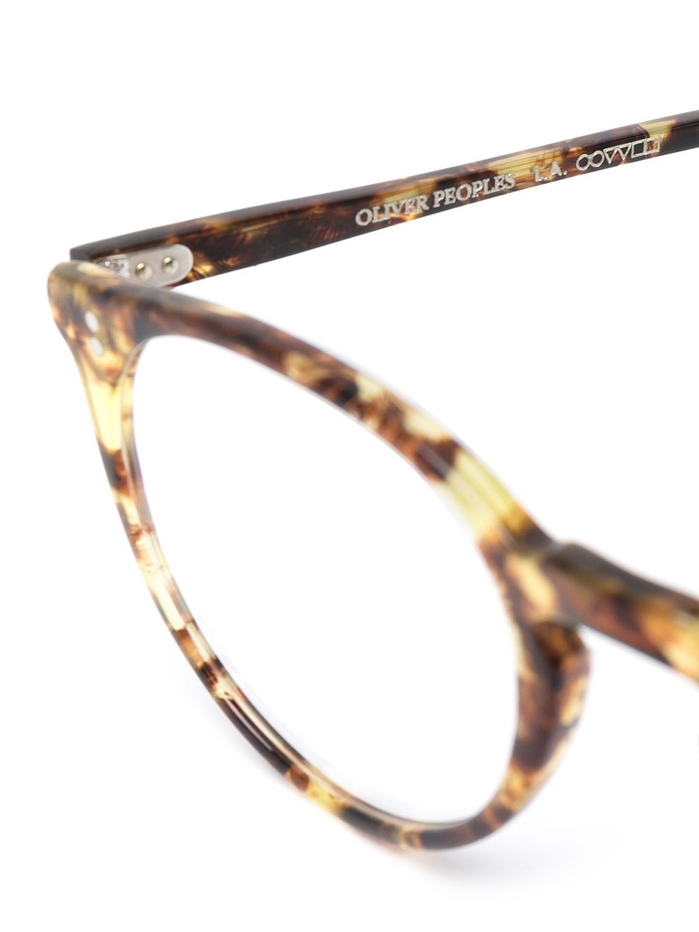 O'Malley tortoiseshell-effect glasses - 3