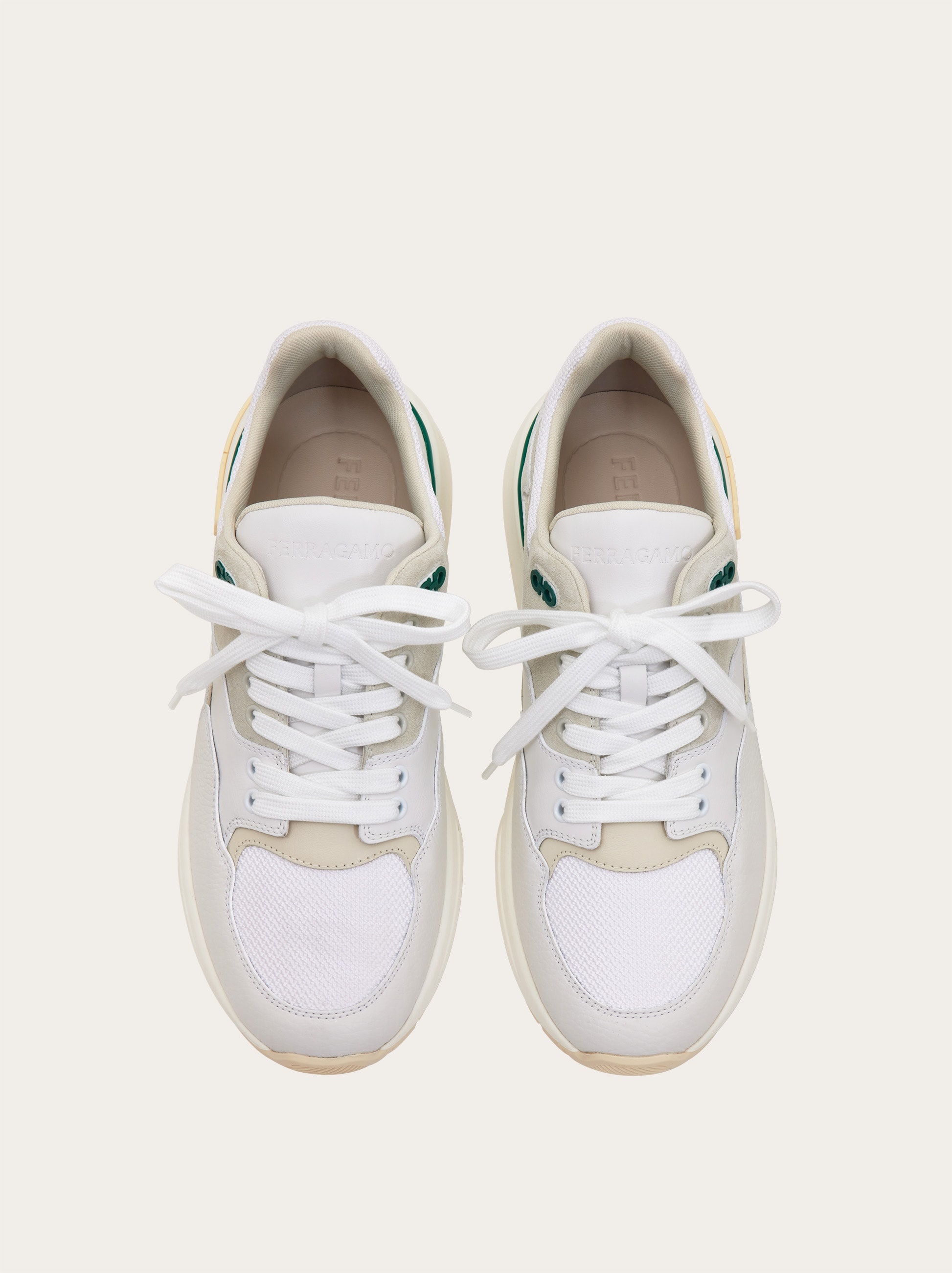 Low cut sneaker with Gancini eyelet - 3
