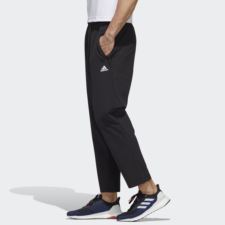 adidas Tatting Training Casual Running Fitness Long Pants Men Black GF3975 - 5