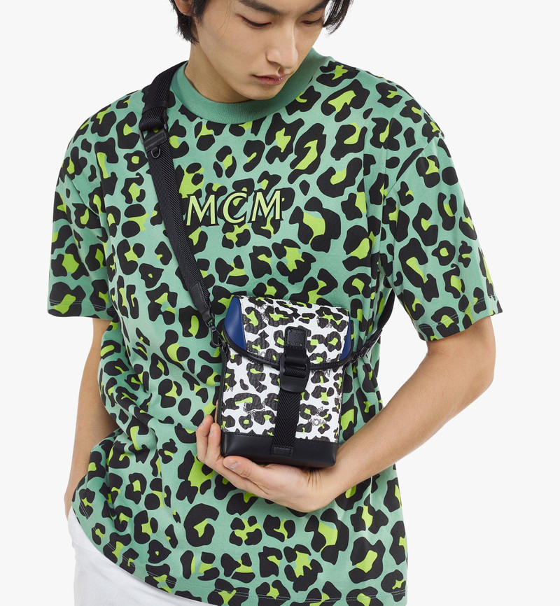 Aren N/S Crossbody in Leopard Visetos 8