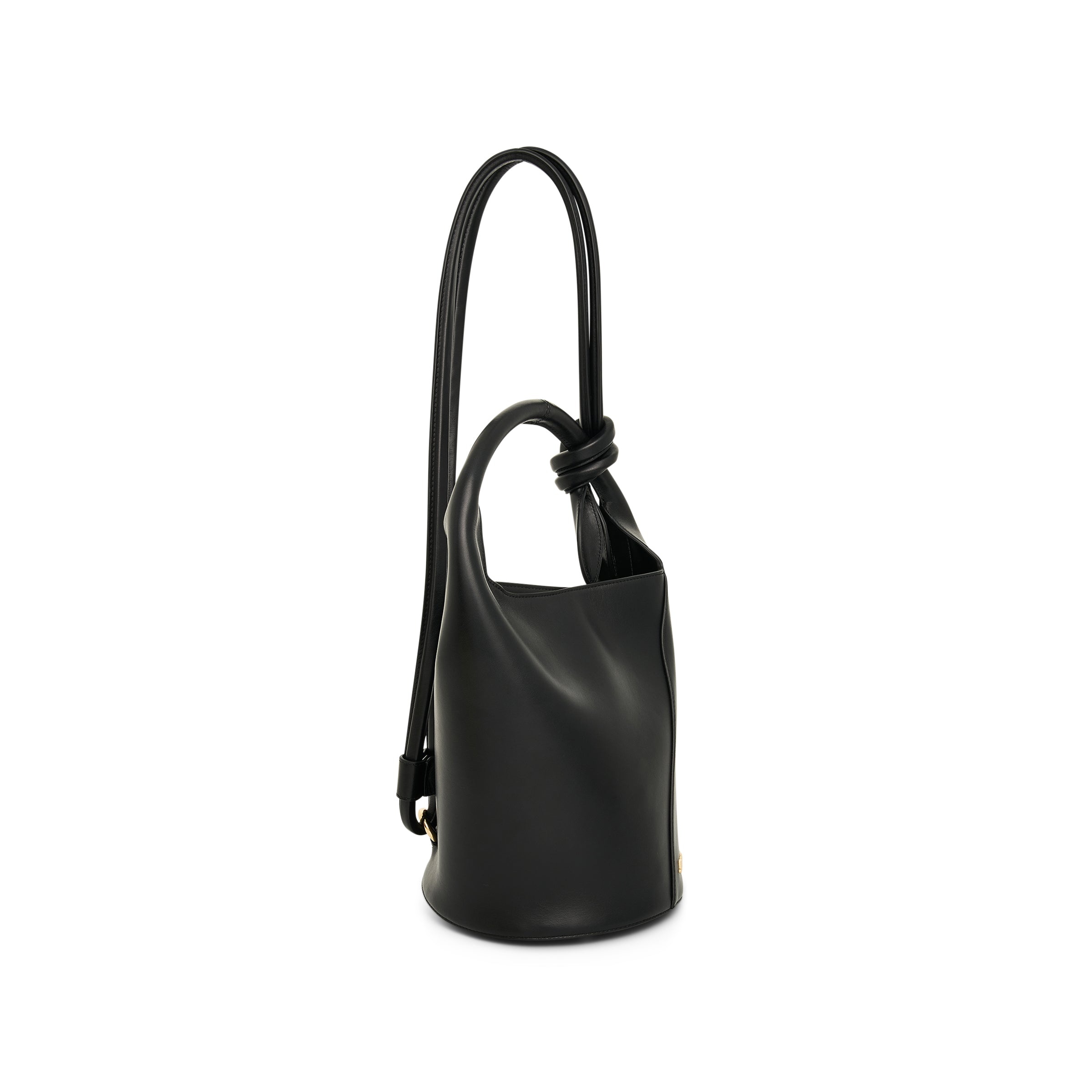 Le Petit Tourni Leather Bag in Black - 2