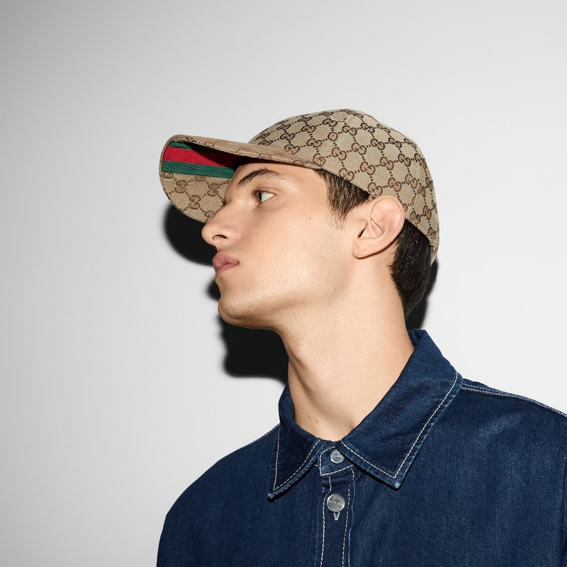 GG canvas baseball hat 3