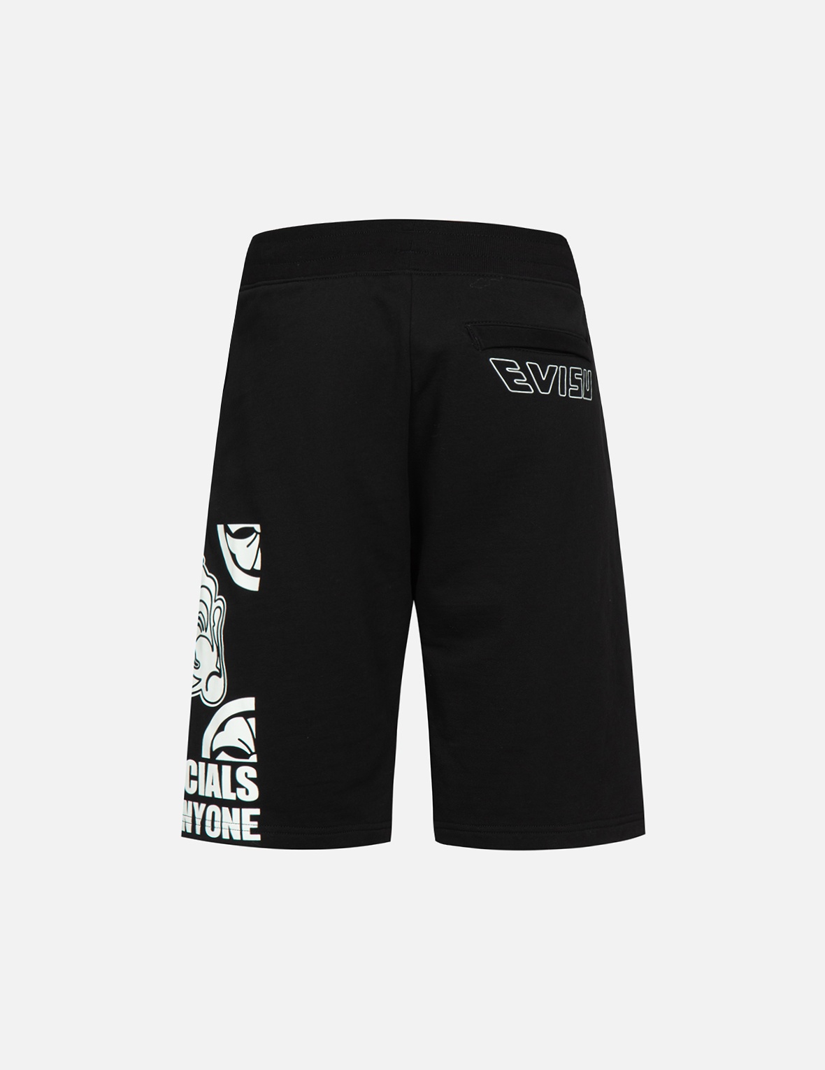 GODHEAD AND KAMON PRINT SWEAT SHORTS - 2