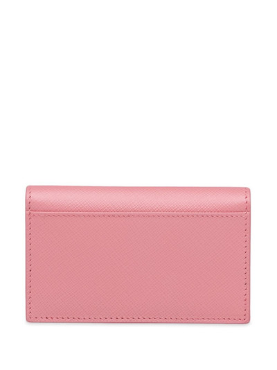 Prada bow-detail folding wallet outlook