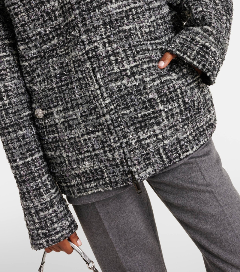 Mossi mélange tweed jacket 5