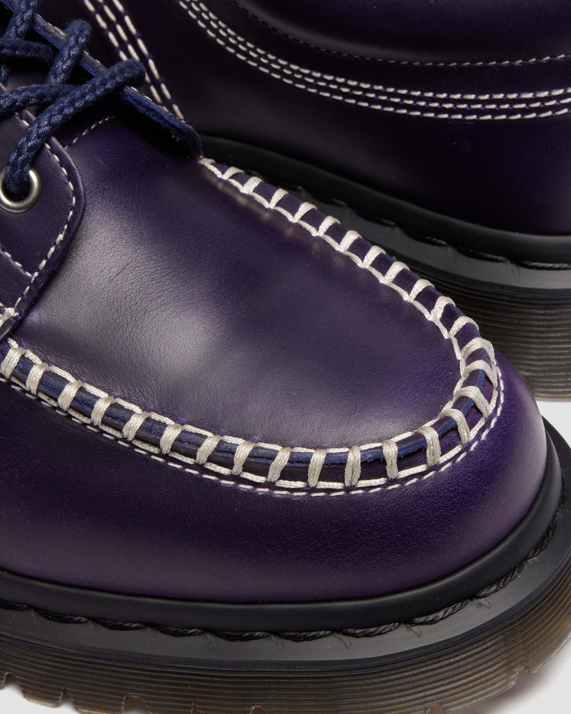 Lowell Orleans Leather Moc Toe Shoe - 7