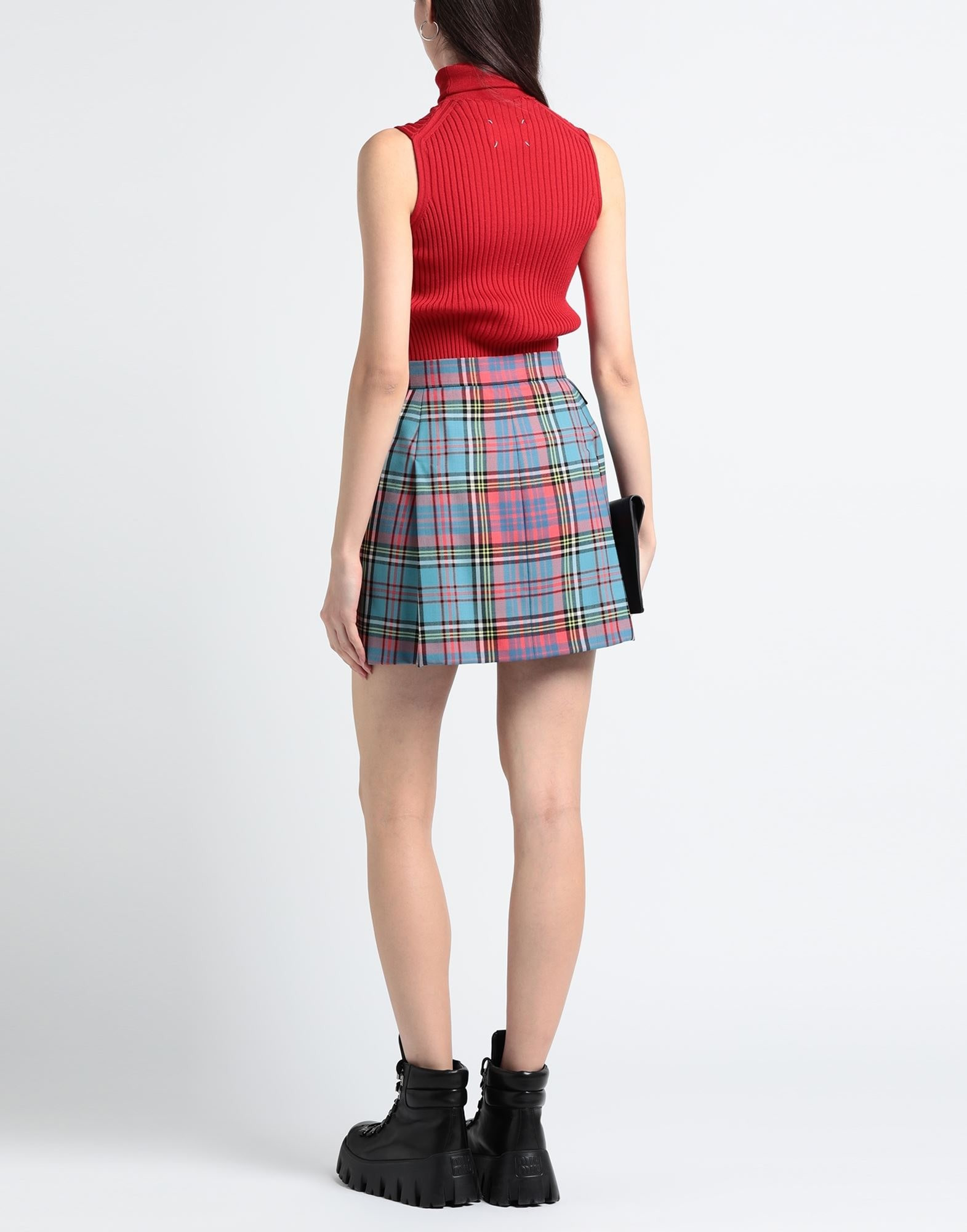 Slate blue Women's Mini Skirt - 3