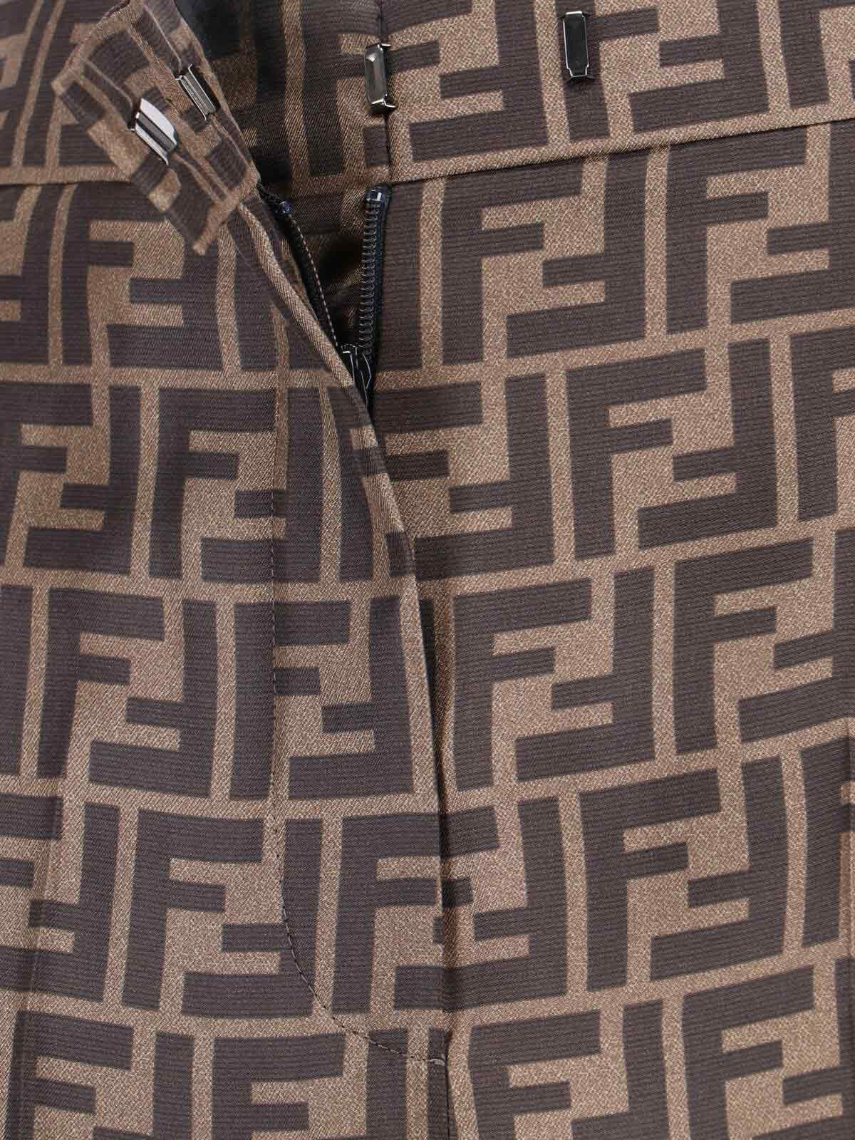 MONOGRAM 'FF' PANTS - 5