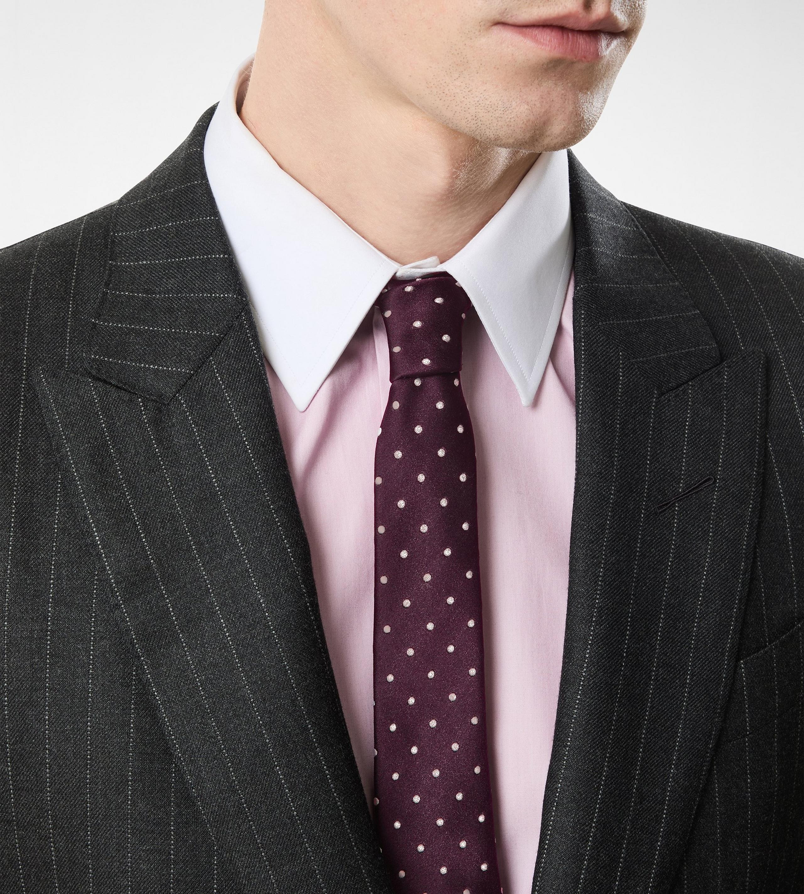SATIN POLKA DOT TIE - 4