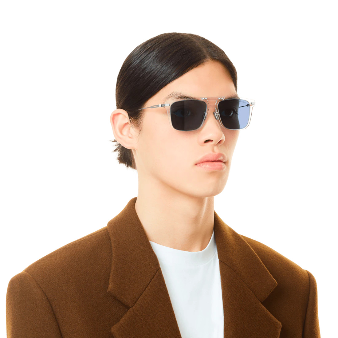 Eyewear Square Transparent Sunglasses - 4
