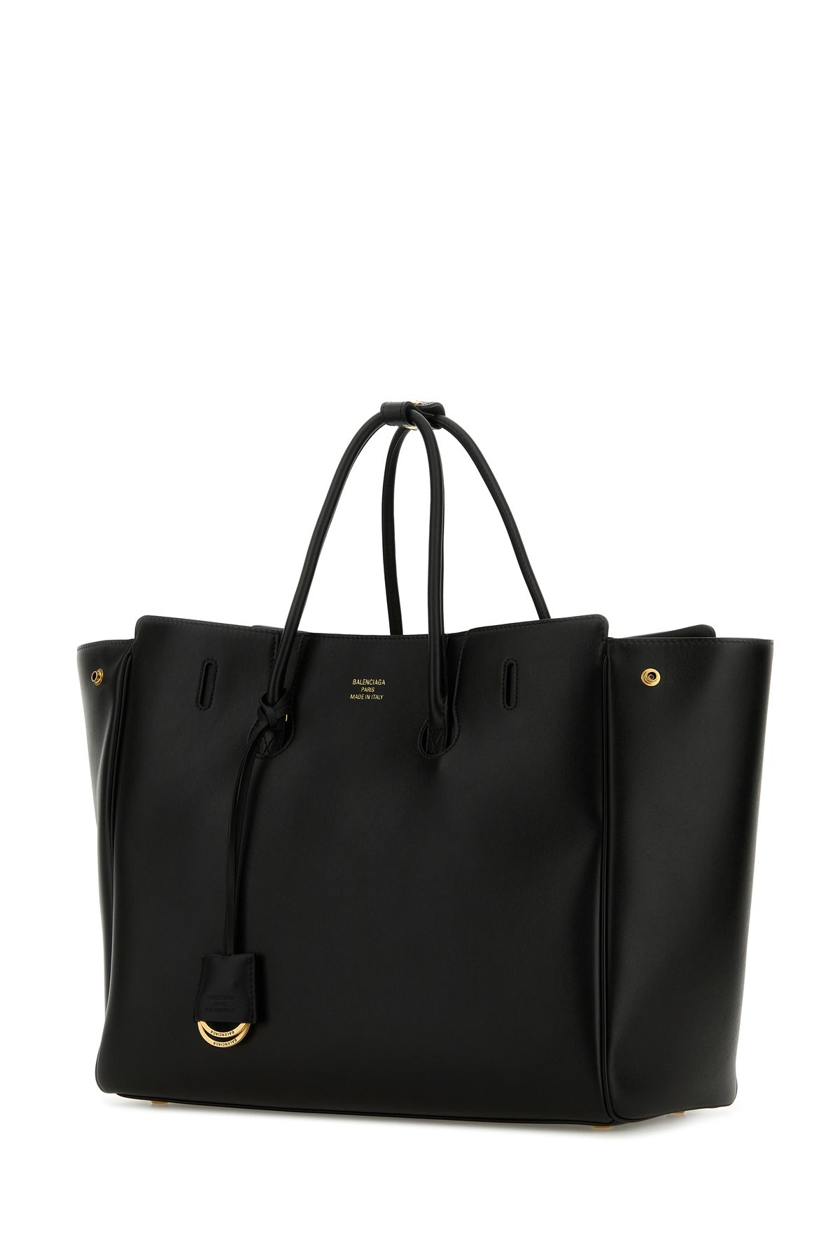 Black leather Carry All Hampton shopping bag - 2