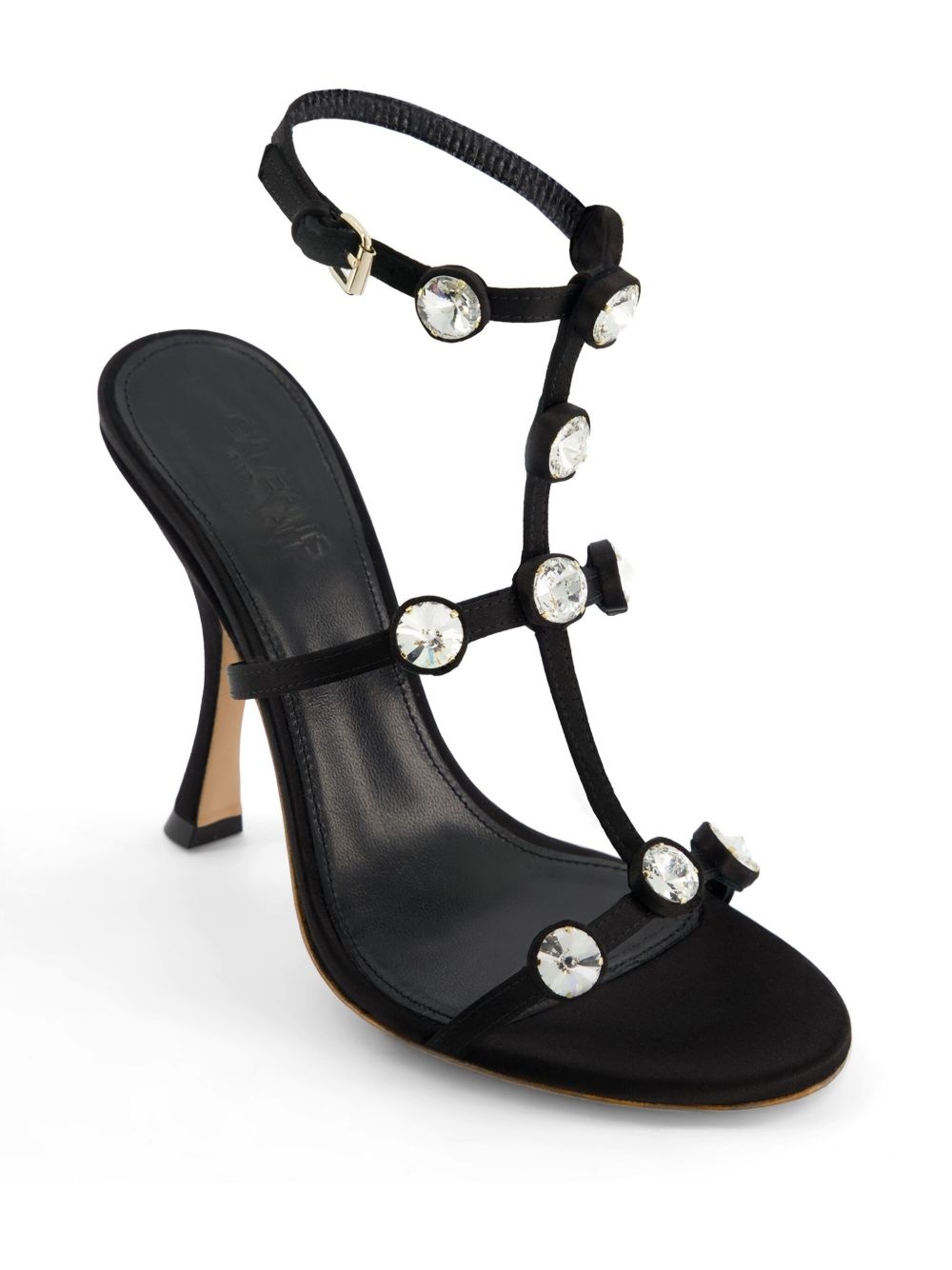 110mm rhinestone-embellished sandals - 2