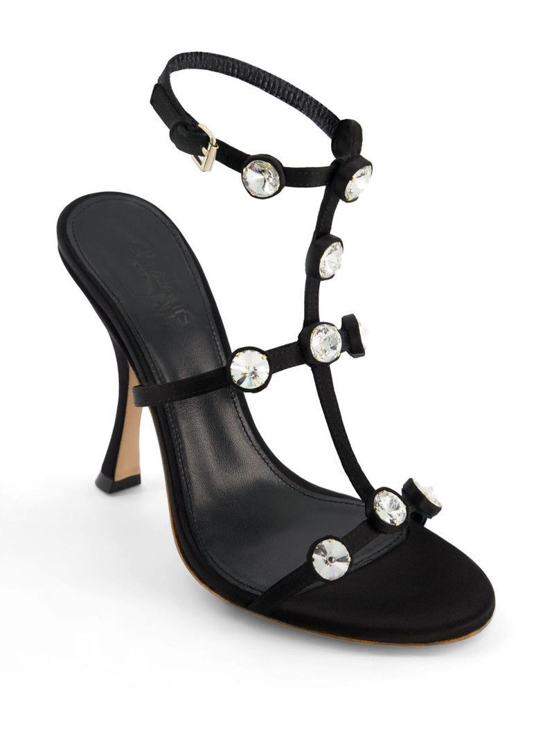 GIAMBATTISTA VALLI 110mm rhinestone-embellished sandals outlook