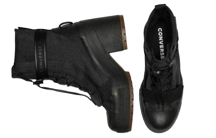 (WMNS) Converse Chuck Taylor All Star GR82 Extra-High 'Black' 563468C - 4