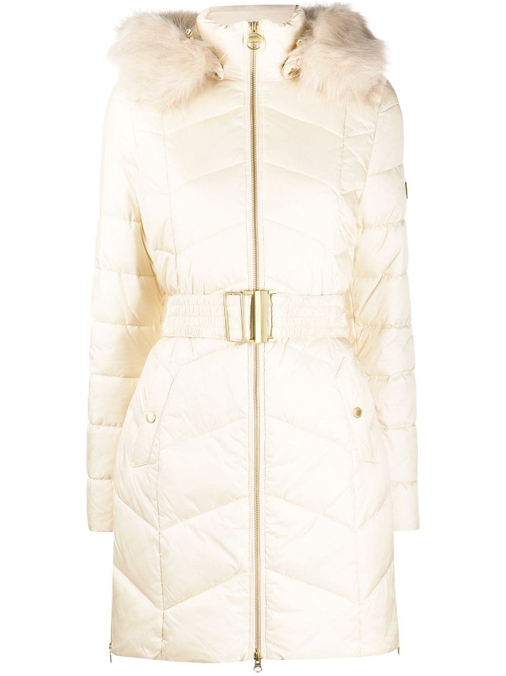 quilted puffer jacket - 1