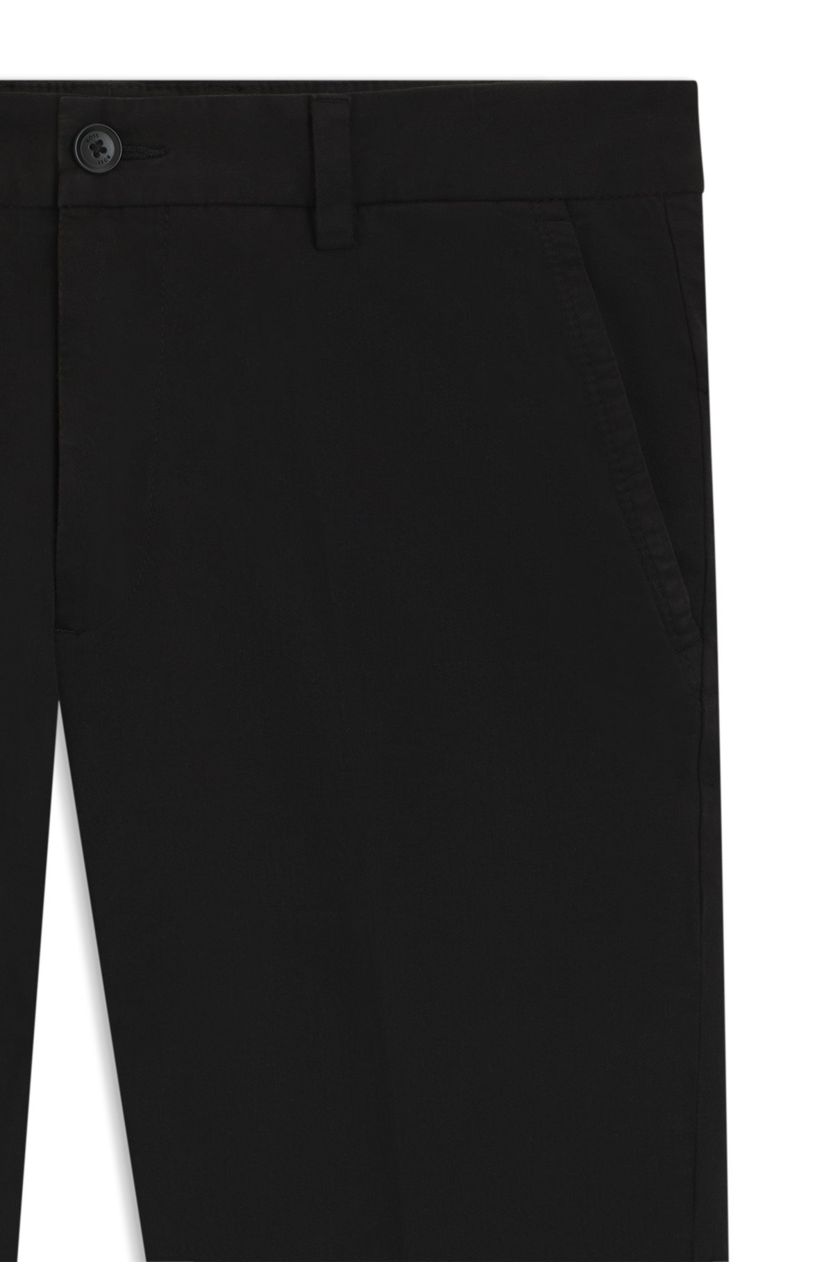 SLIM-FIT TROUSERS IN STRETCH-COTTON TWILL - 6