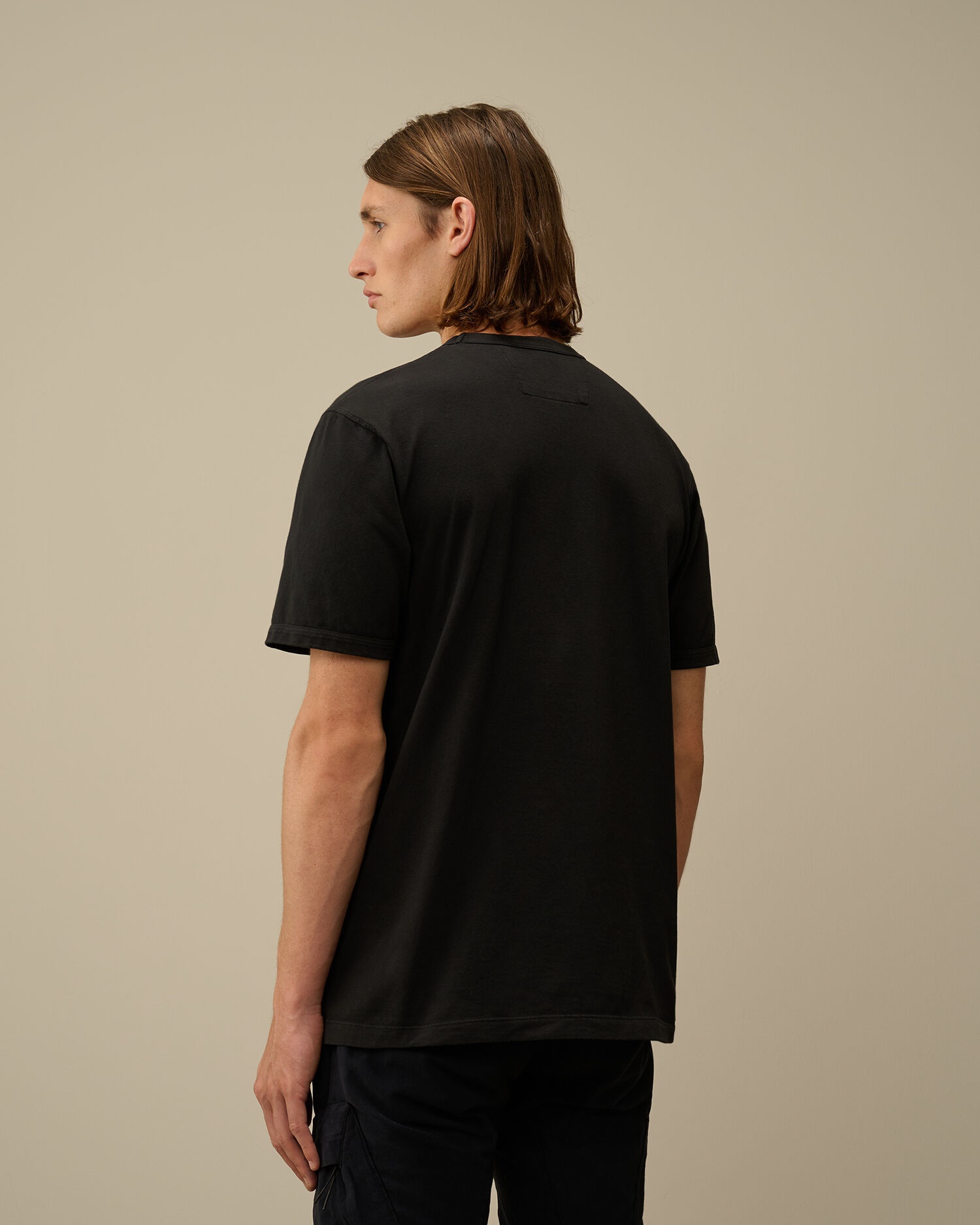 CP COMPANY｜ (20/1 Jersey Logo T-Shirt (18CMTS179A 00569 C.P. Company 20/1 Jersey Boxy Logo T-Shirt | Apparel » Buy
