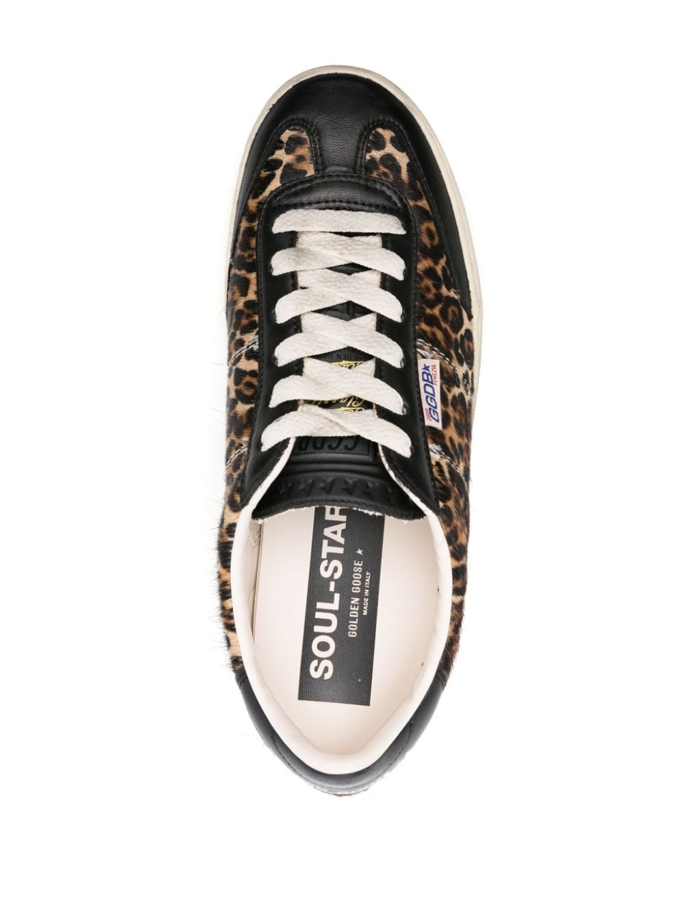 Soul Star cheetah-pattern sneakers - 4