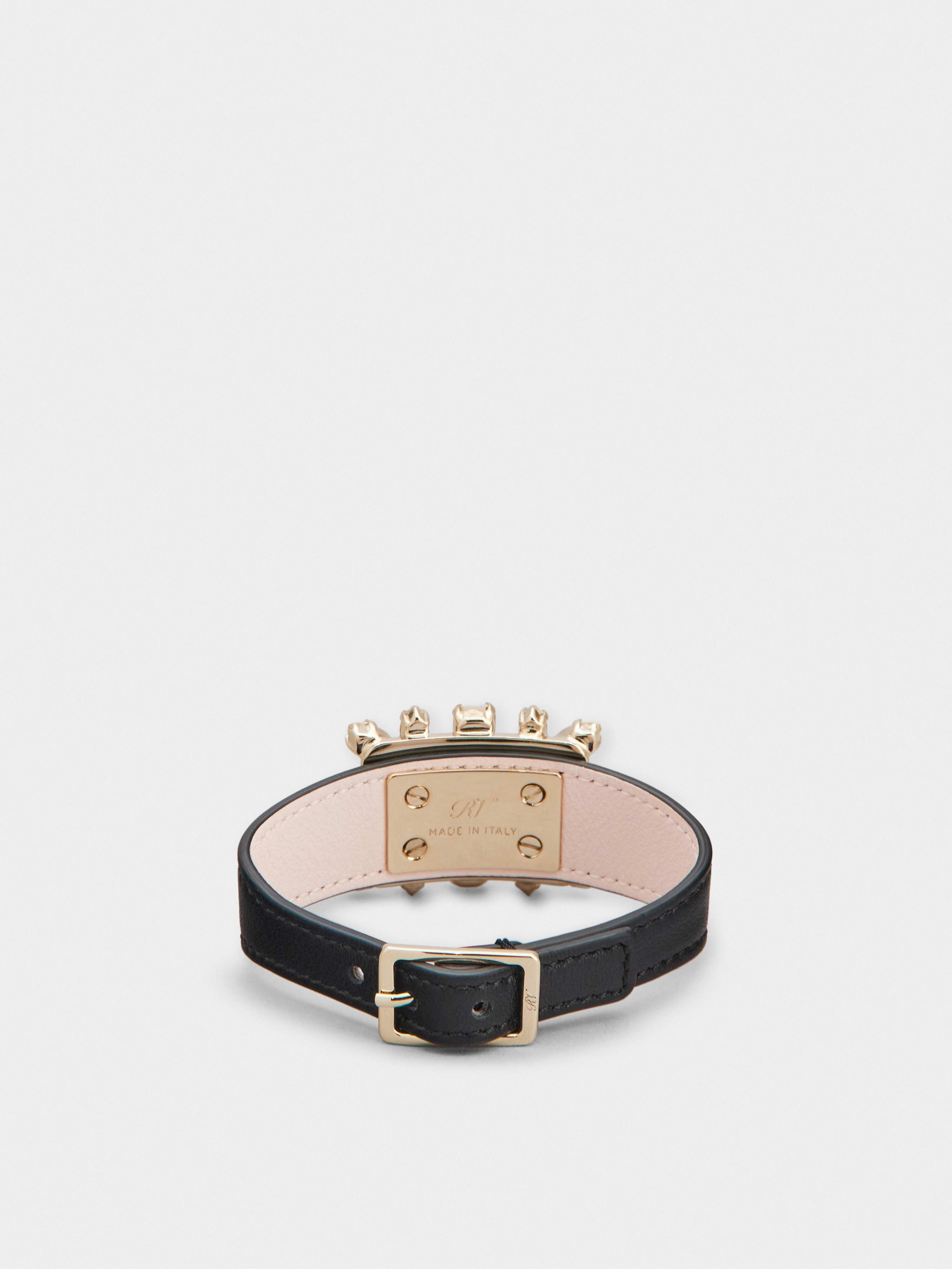 Broche Vivier Buckle Bracelet in Leather - 3