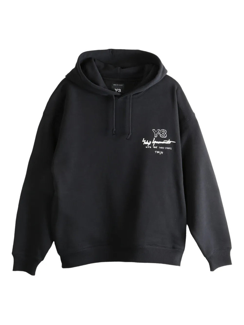 Y-3 Graphic FT Hoodie - 1