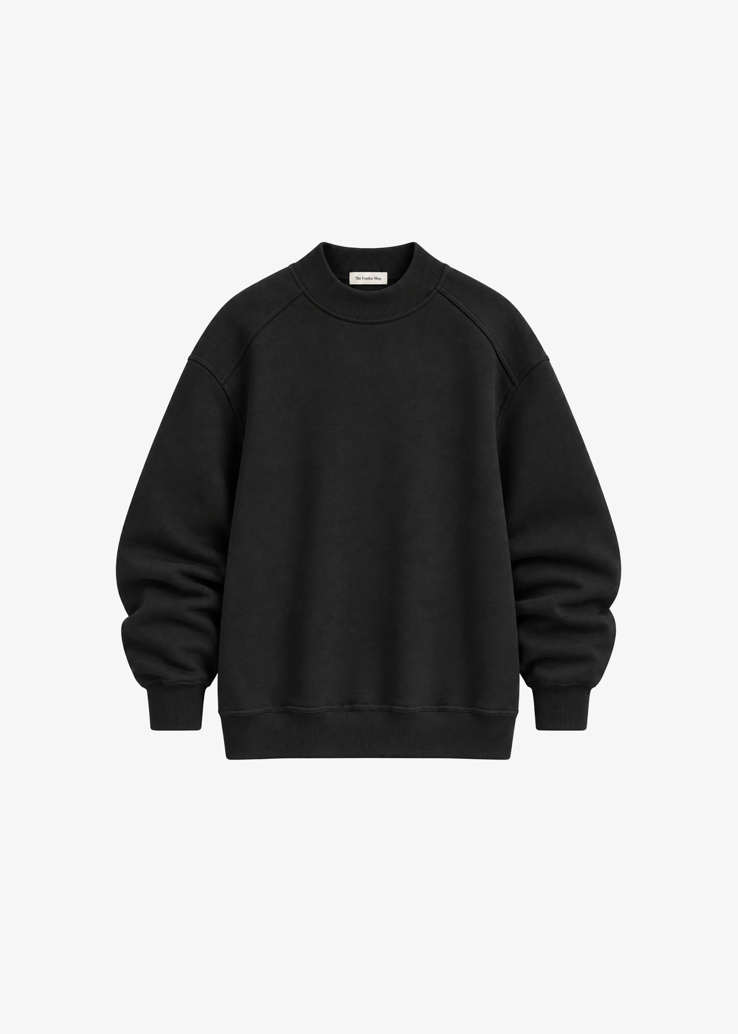 Isore Padded Sweatshirt - Black - 1