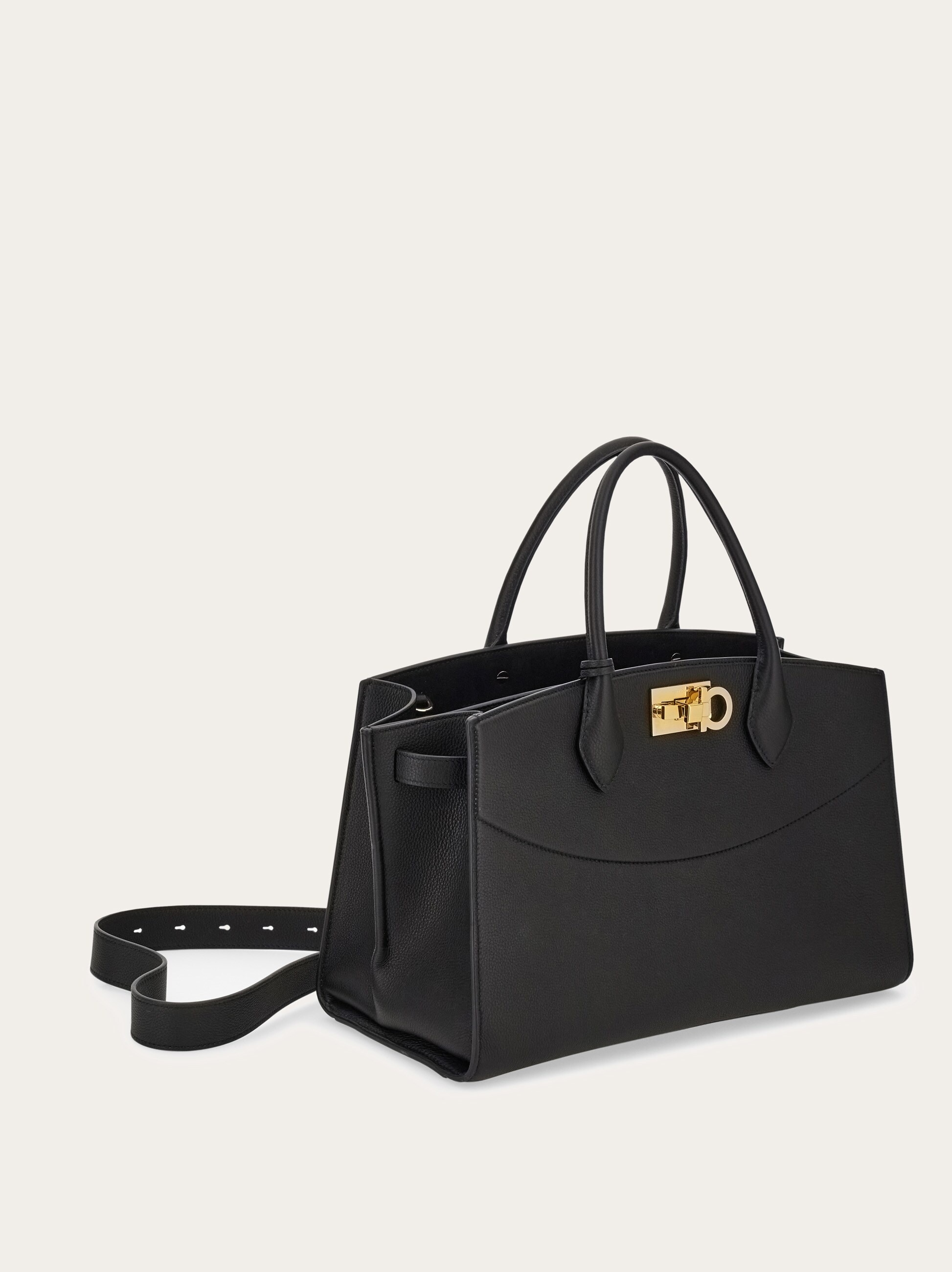 FERRAGAMO New Ferragamo Studio soft bag (L) | REVERSIBLE