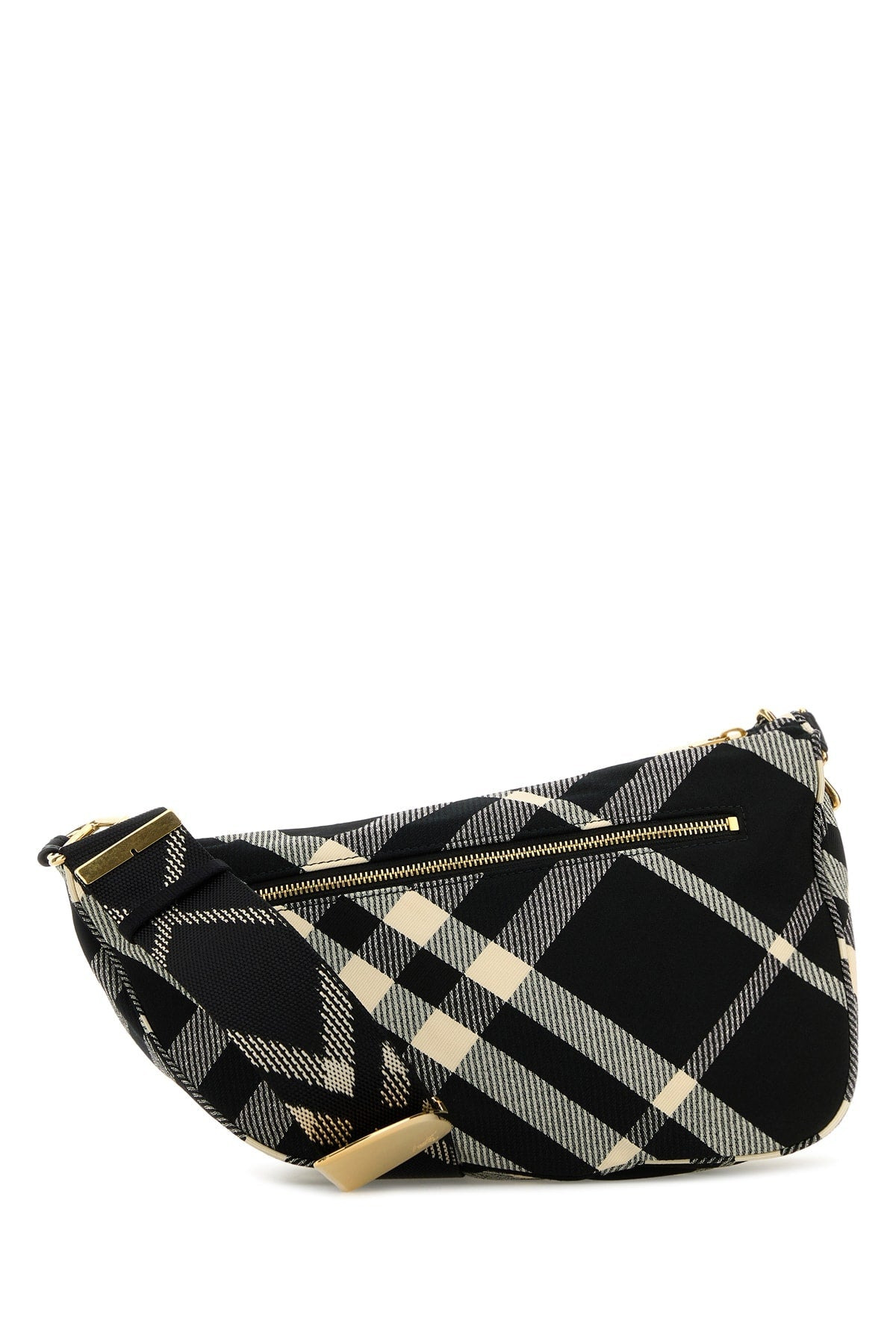 Burberry Women Embroidered Fabric Medium Shield Crossbody Bag - 3