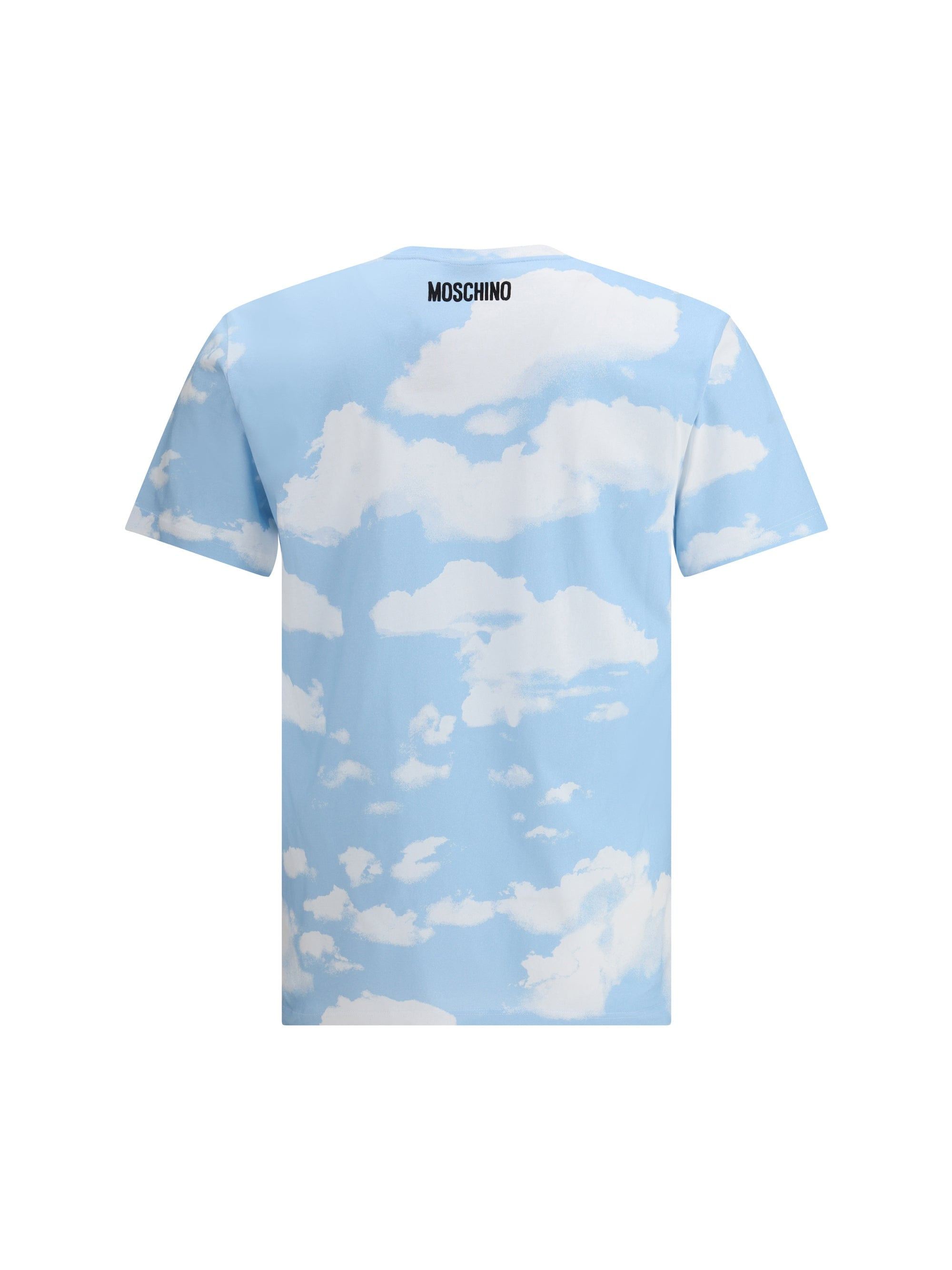 Moschino Men T-Shirt With Cloud Print - 2