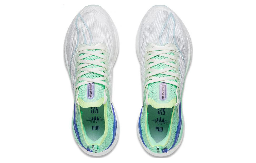 (WMNS) Li-Ning Yueying 3 Pro 'White Green Blue' ARHT018-1 - 4
