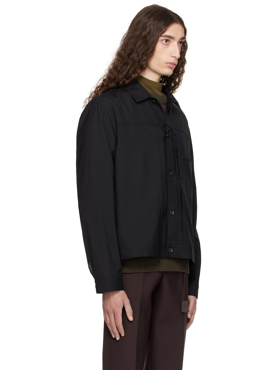 Black Suiting Jacket - 2