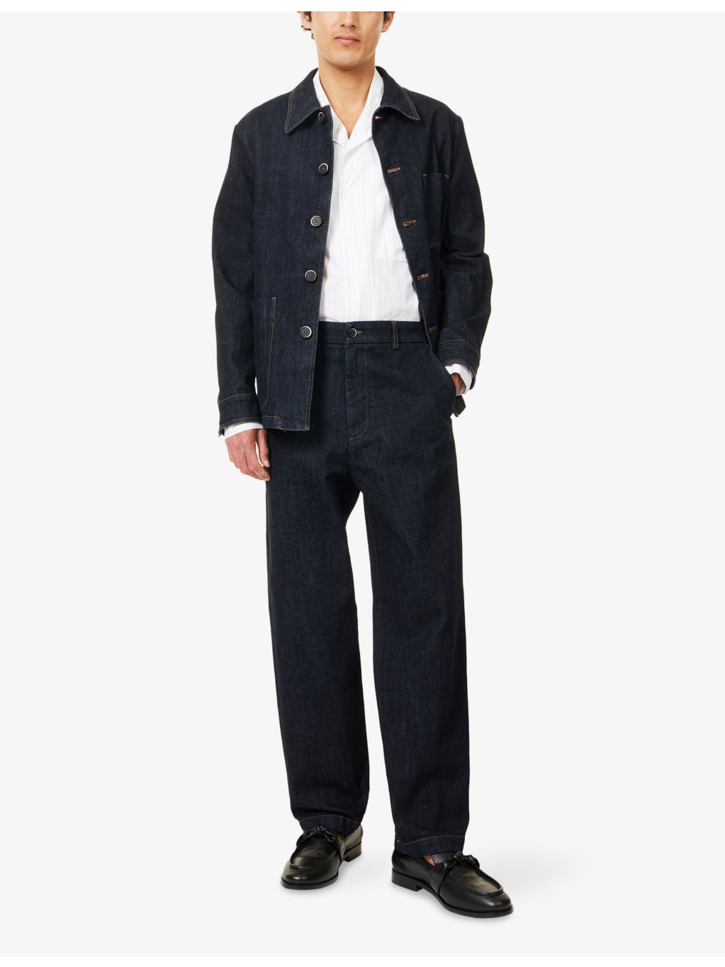 Canasta Straight-Leg Denim Trousers - 2