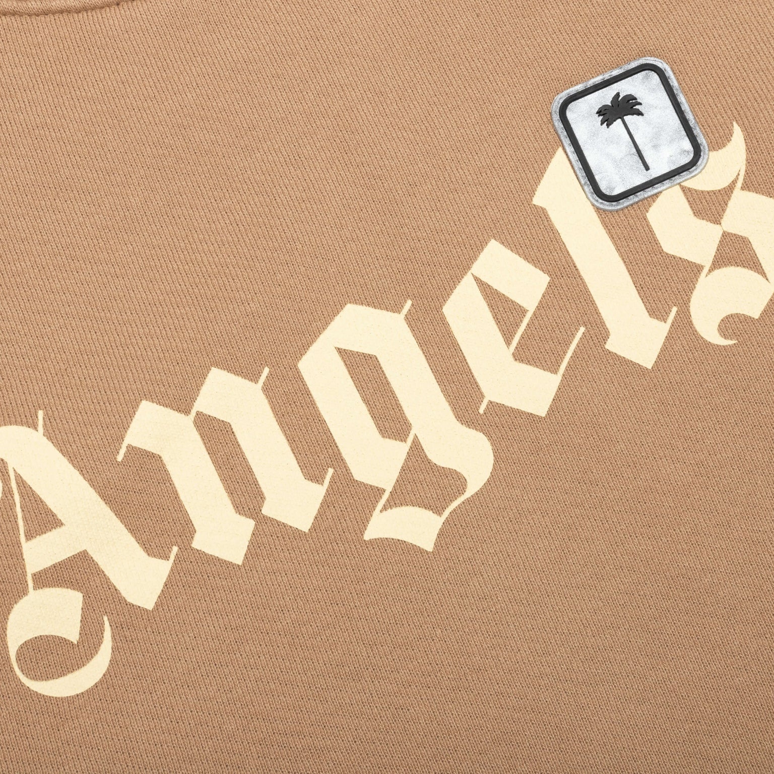 PALM ANGELS PXP ANGELS CREW - NUTS/BLACK - 3