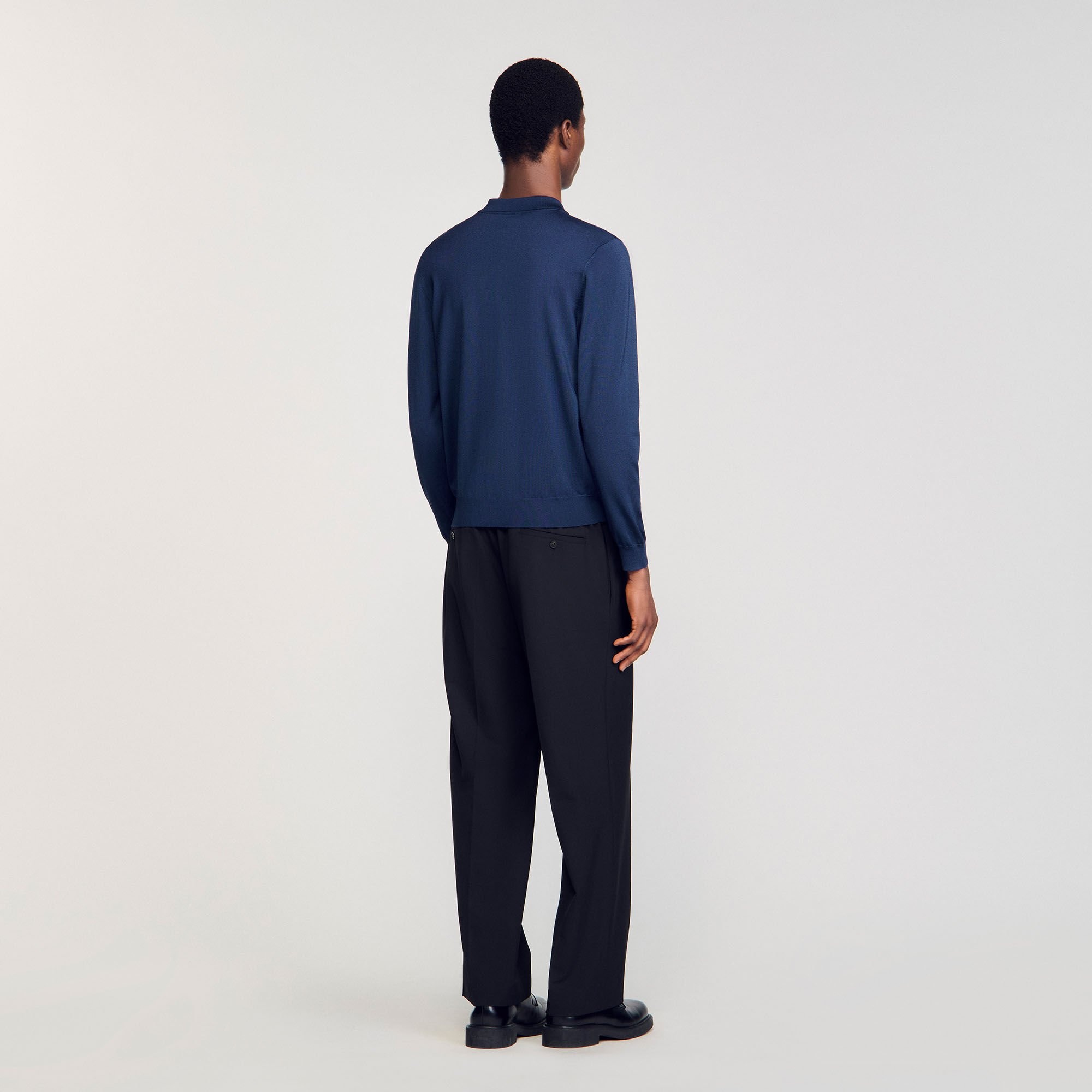 RIBBED POLO SHIRT - 5