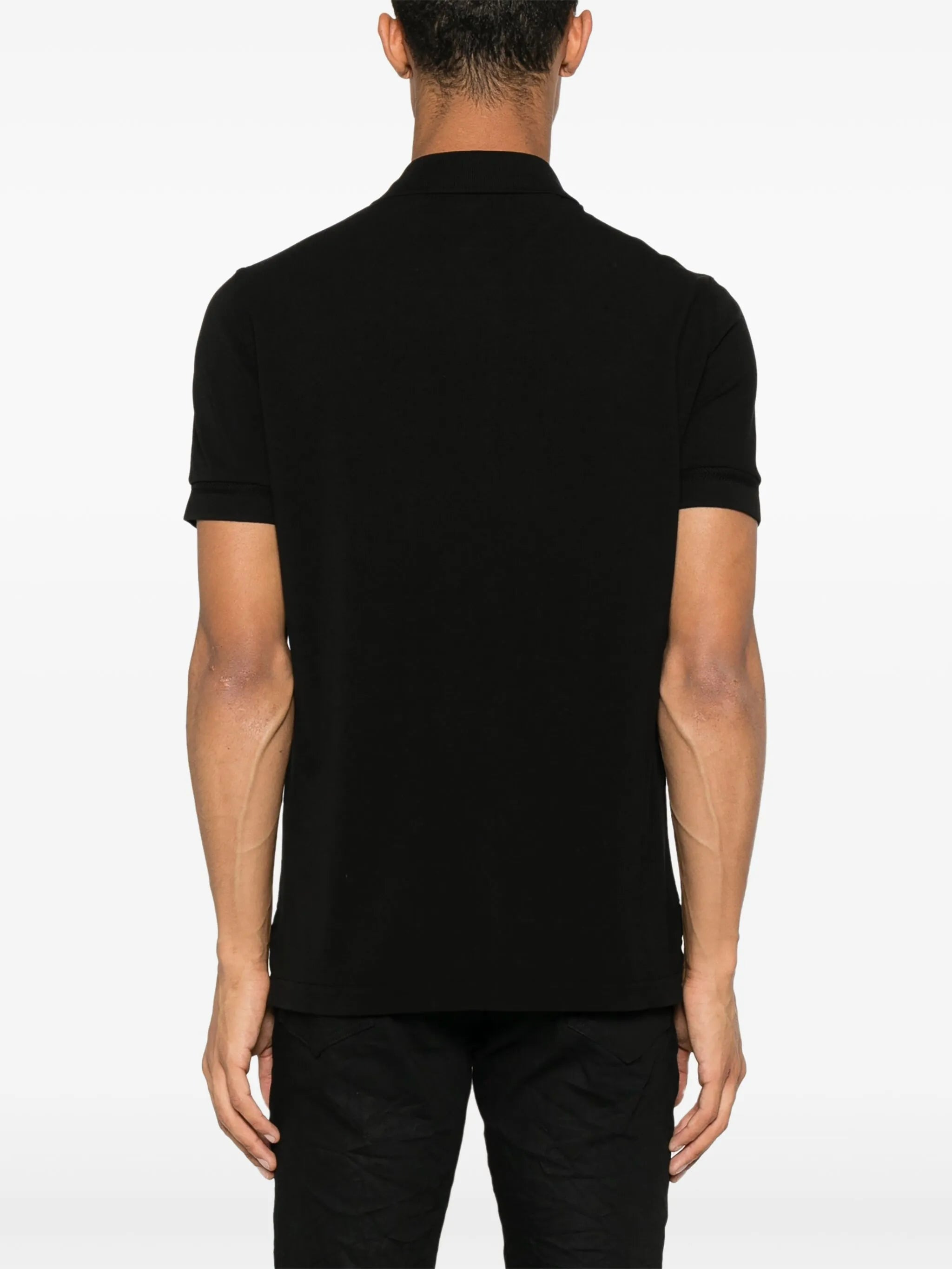 piqué-weave polo shirt - 3
