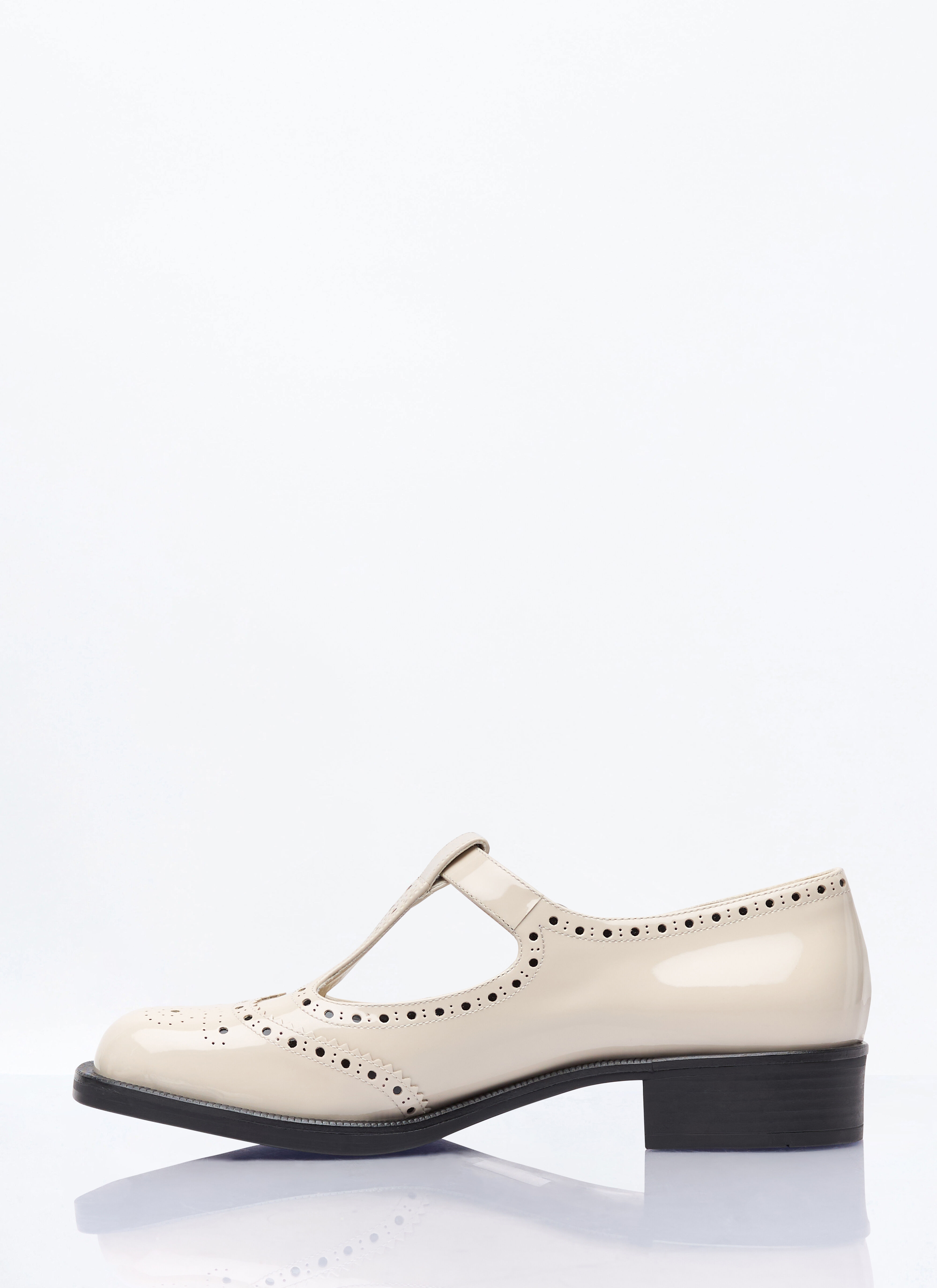 Patent Leather Mary Jane Shoes - 4