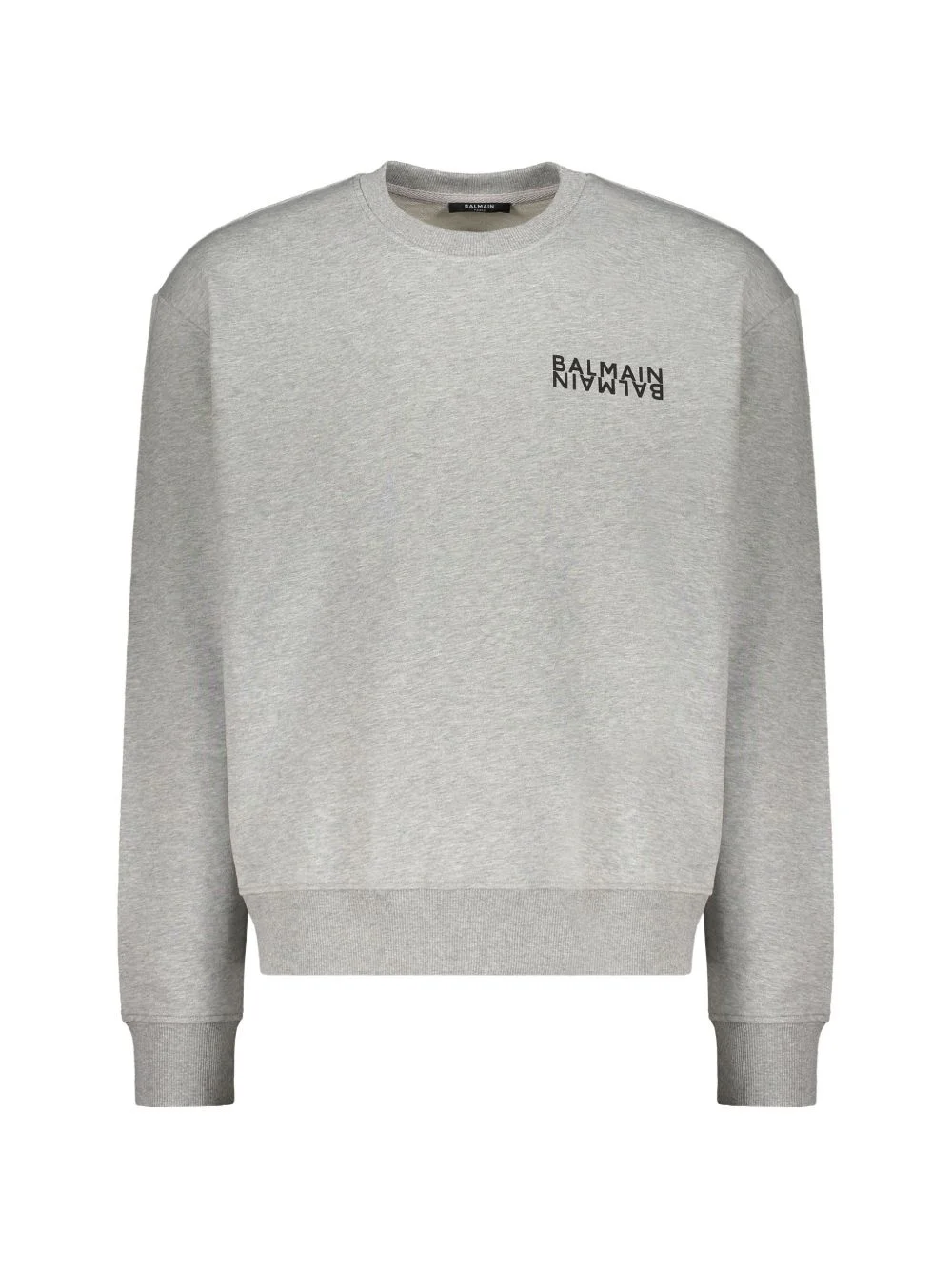 cotton logo sweatshirt - 1