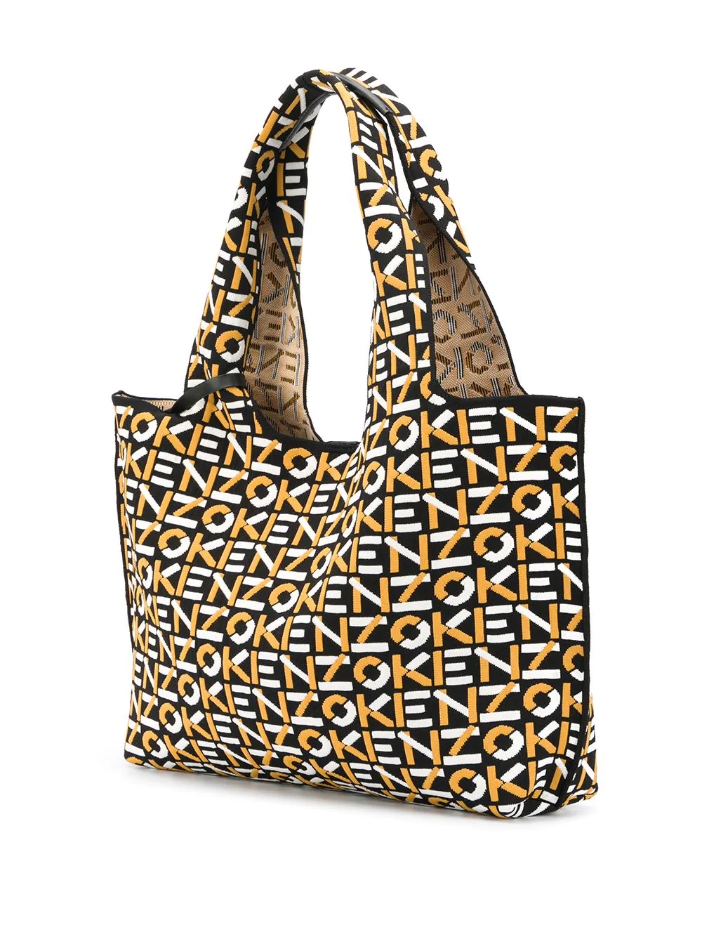 logo-printed tote bag - 3