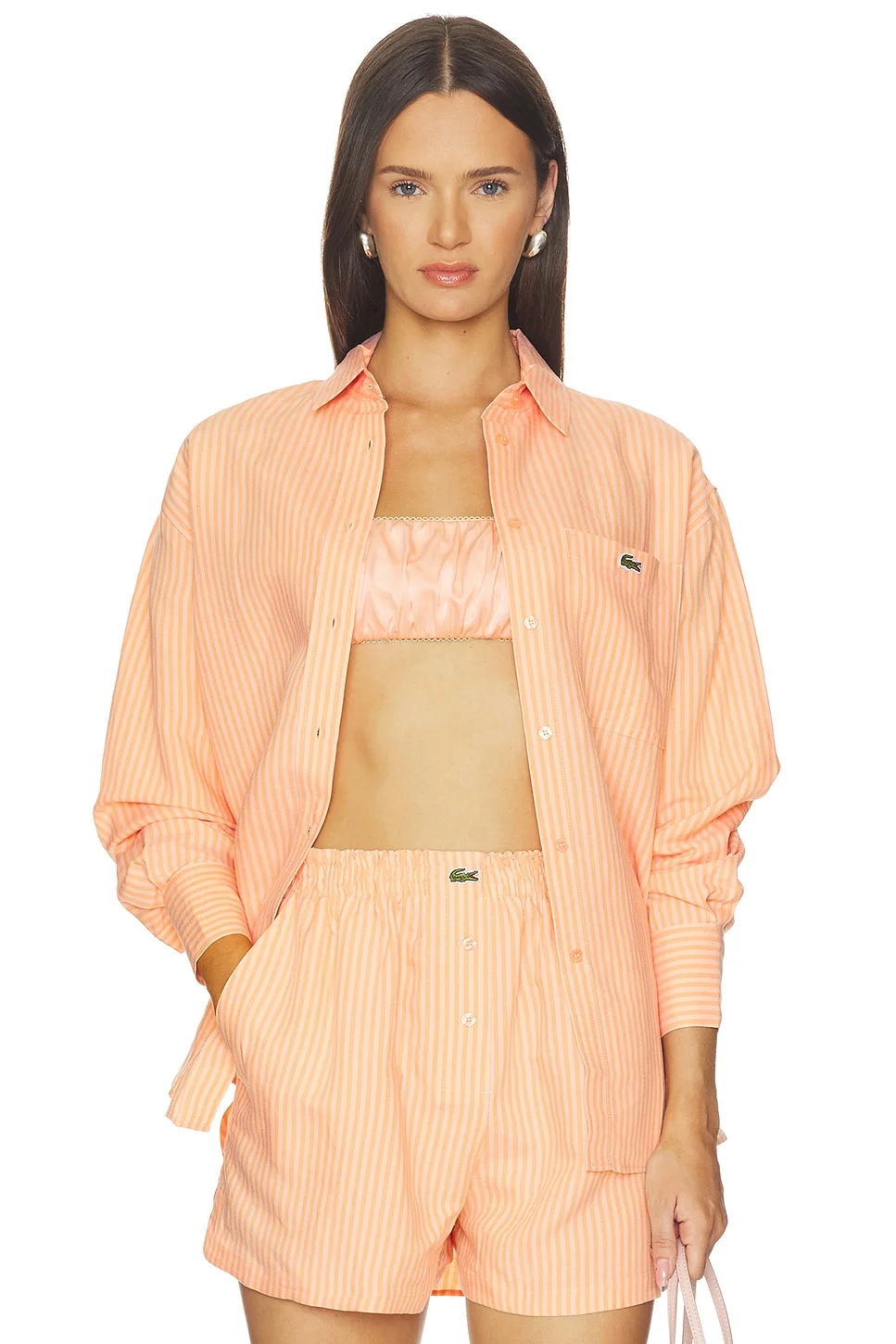 Oversized Fit Toile Shirt - 1
