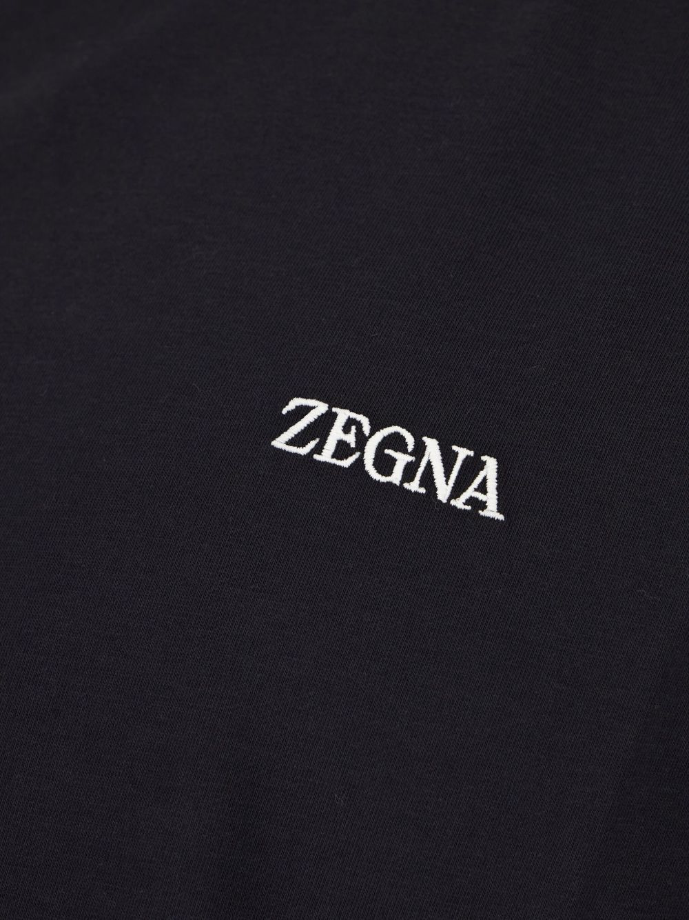 embroidered-logo polo shirt - 3