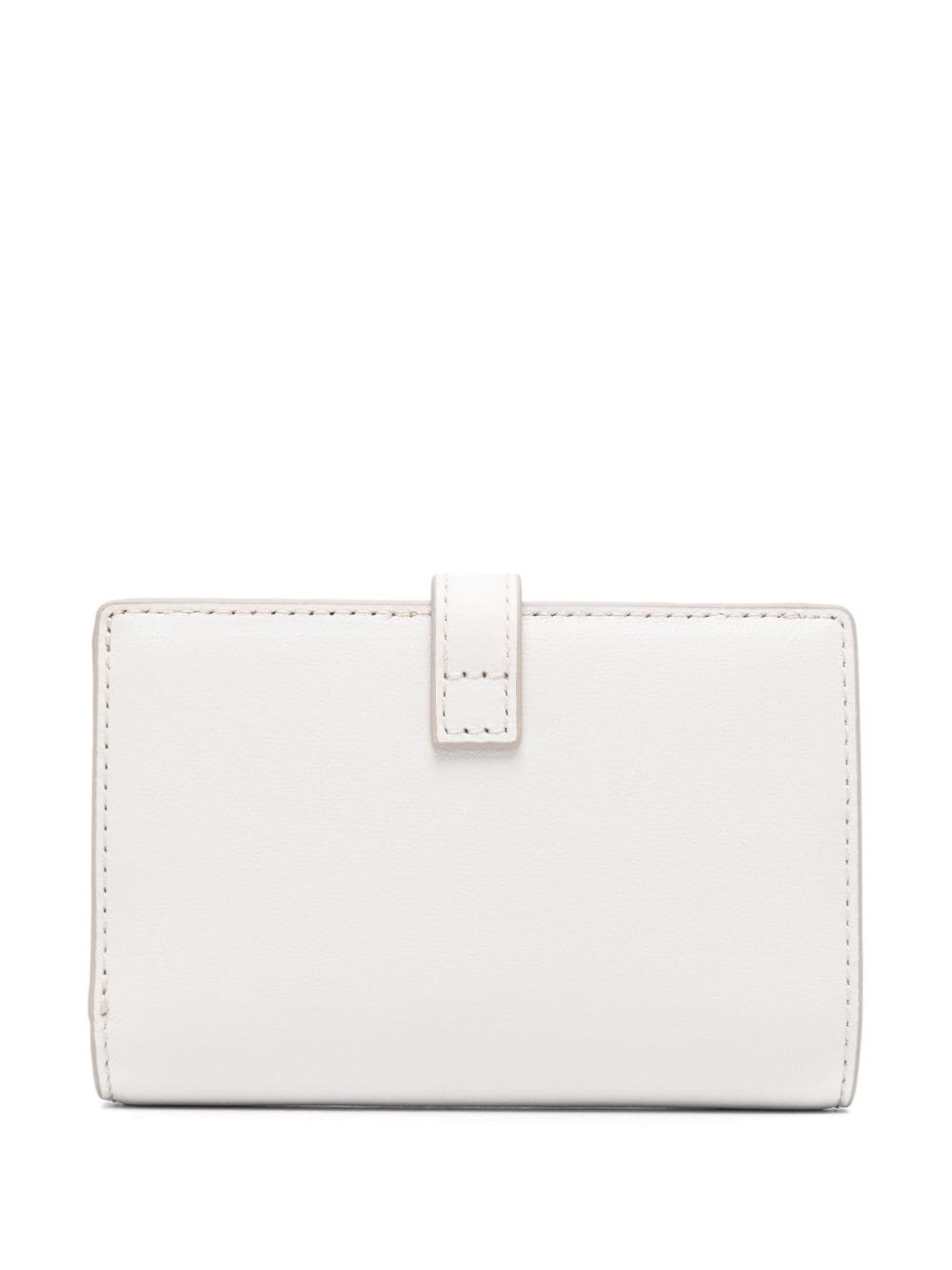 logo-plaque leather wallet - 2