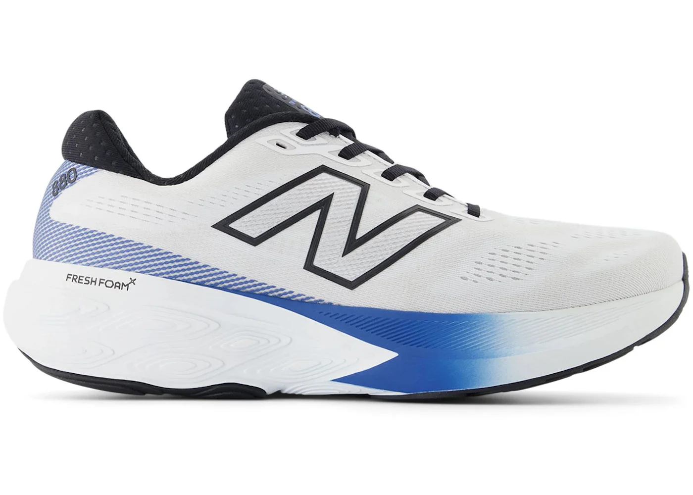 New Balance Fresh Foam 880v15 White Blue Agate Black - 1