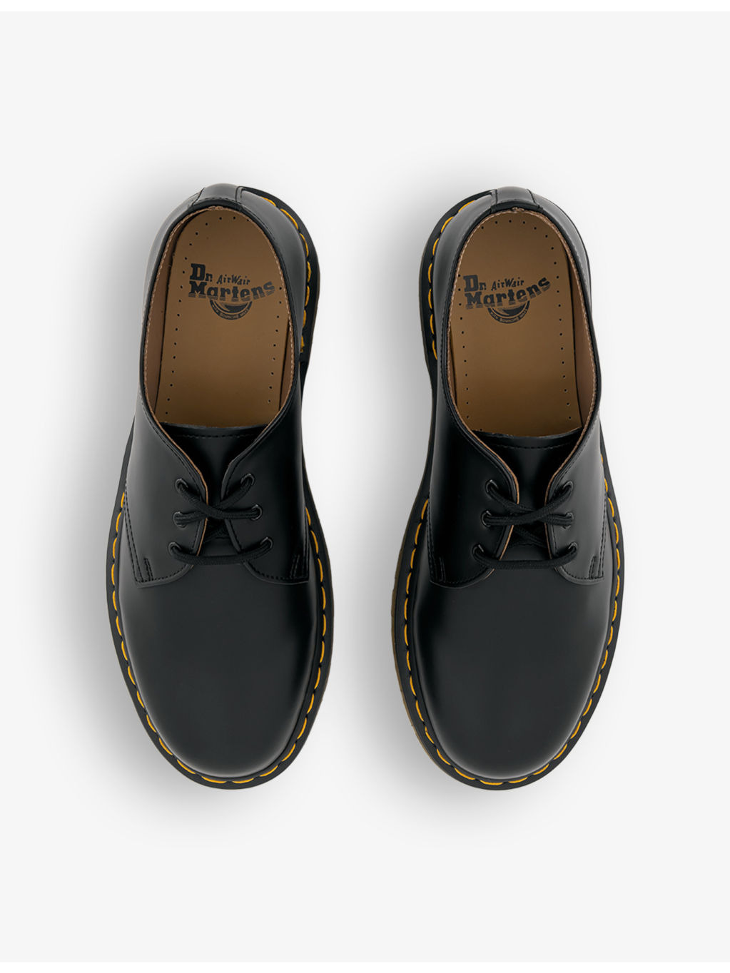 3-eyelet chunky-sole leather shoes - 2