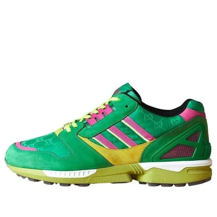 adidas Originals GUCCI ZX 8000 Sneakers 'Green Yellow Pink' 721937-AAA89-3749 - 1