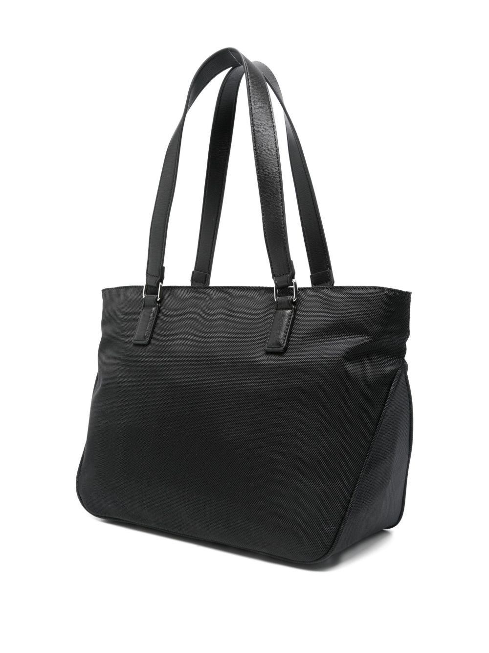 logo-plaque tote bag - 3