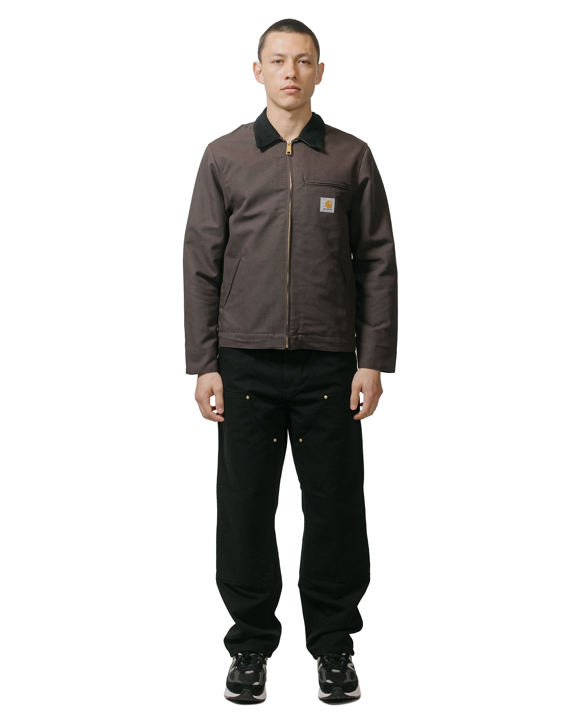 Carhartt W.I.P. Double Knee Pant Canvas Black Rinsed - 4