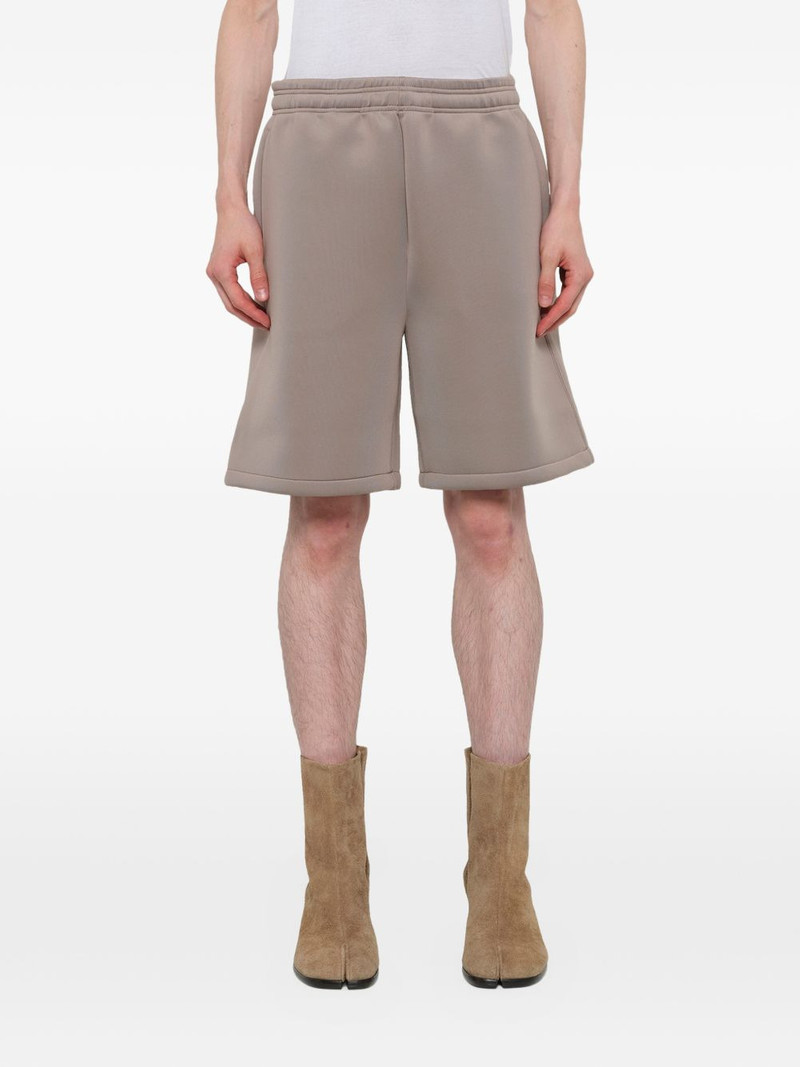 Scuba elasticated-waist shorts 1