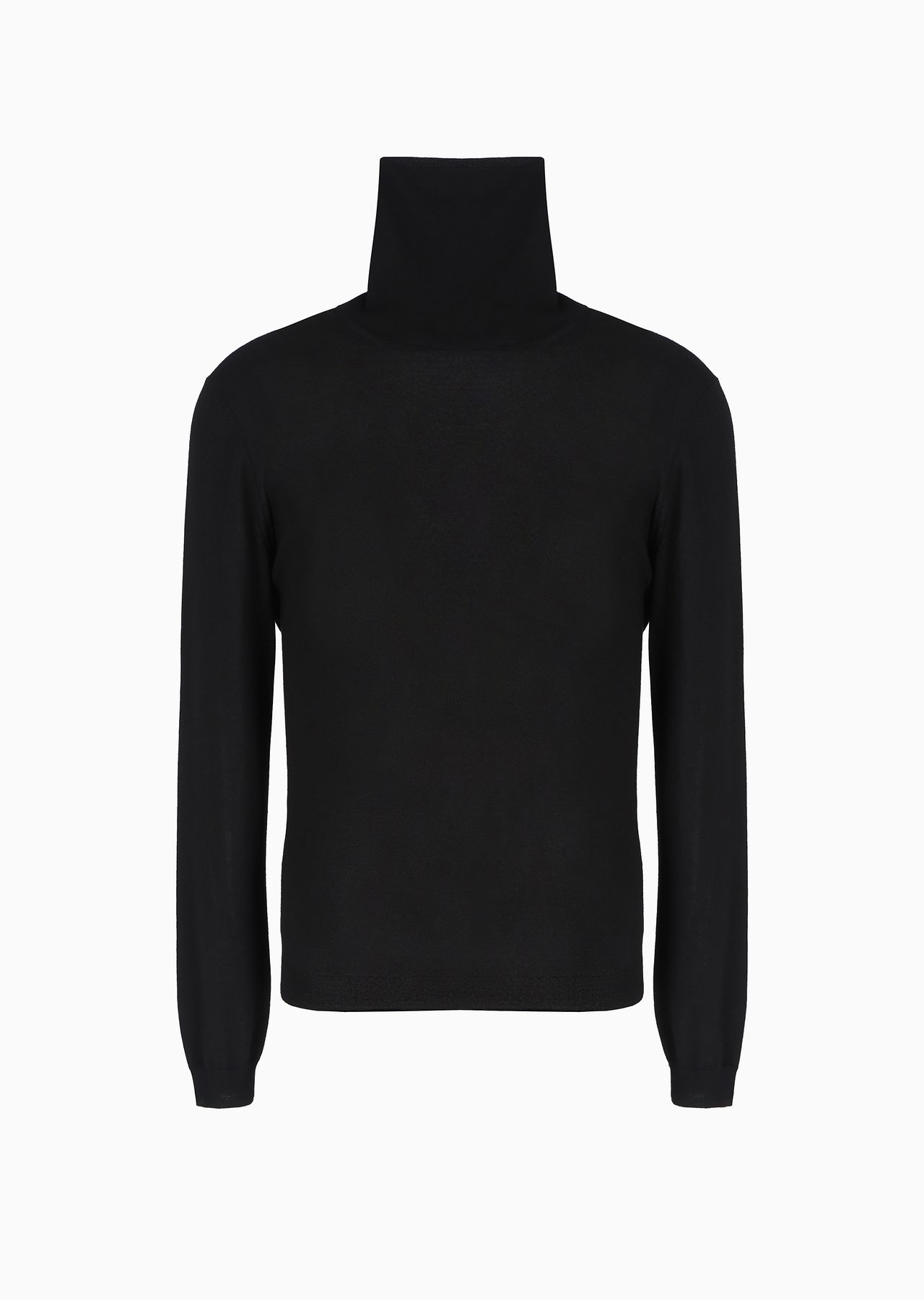 Cashmere mock-neck jumper - 1