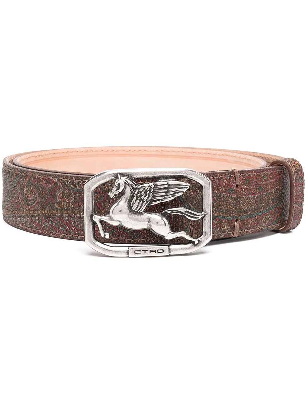 logo-plaque paisley belt - 1