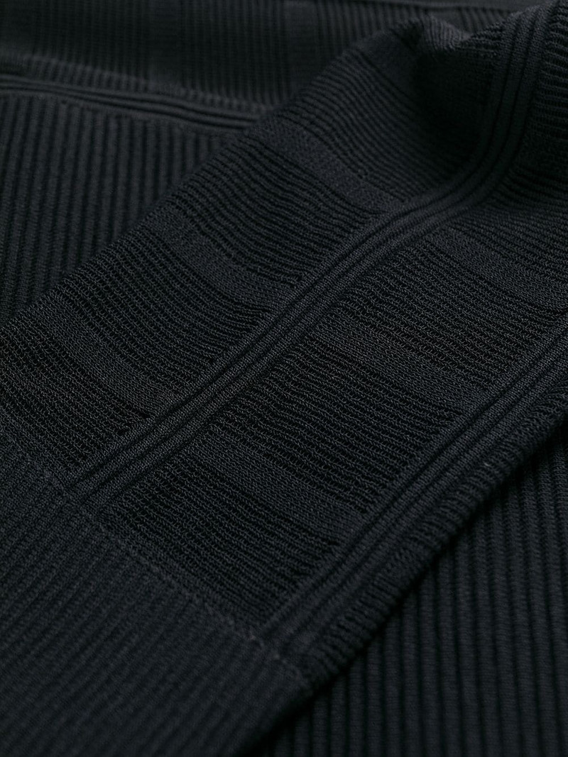 Ottoman knit mini dress 6